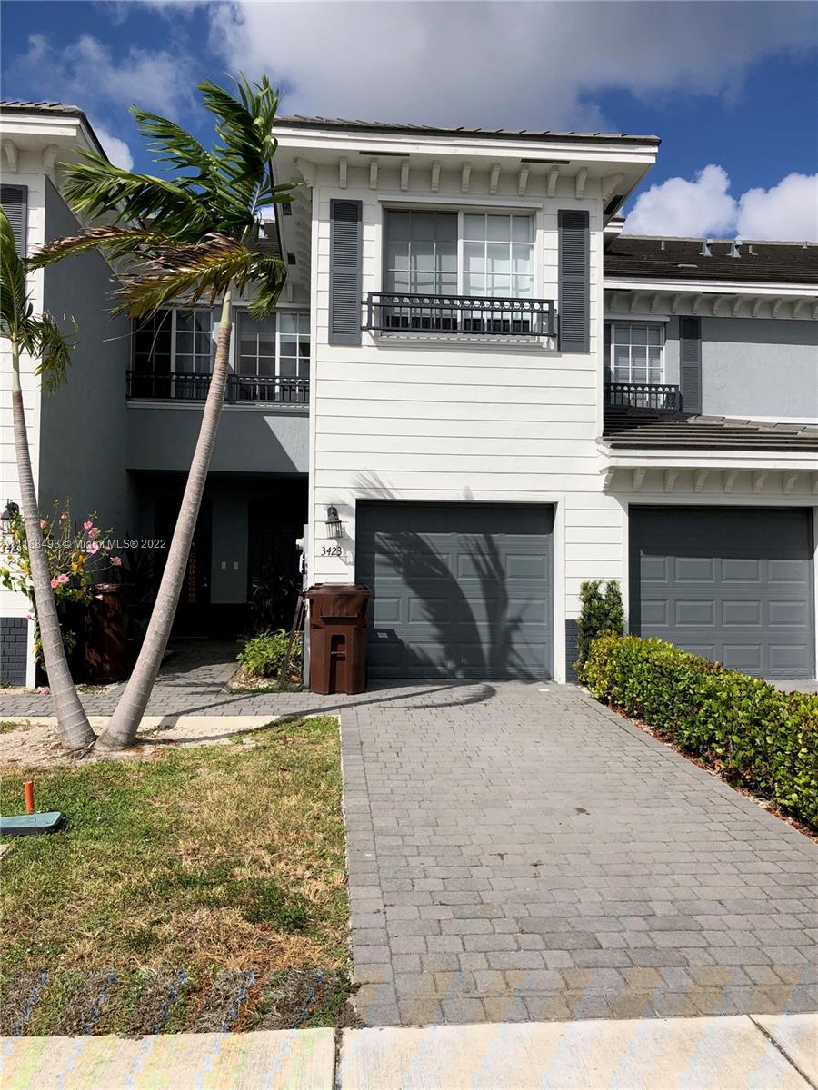 3bed/2bath Townhome, 2 story, Italian designed cabinetry, stainless steel appliances, carpet/porcelain flooring.W&D inside. Overlooking the lake.Community pool. Walking distance to park with access to tennis courts, cricket pitch, baseball field, basketball court and more. 2016 Construction.