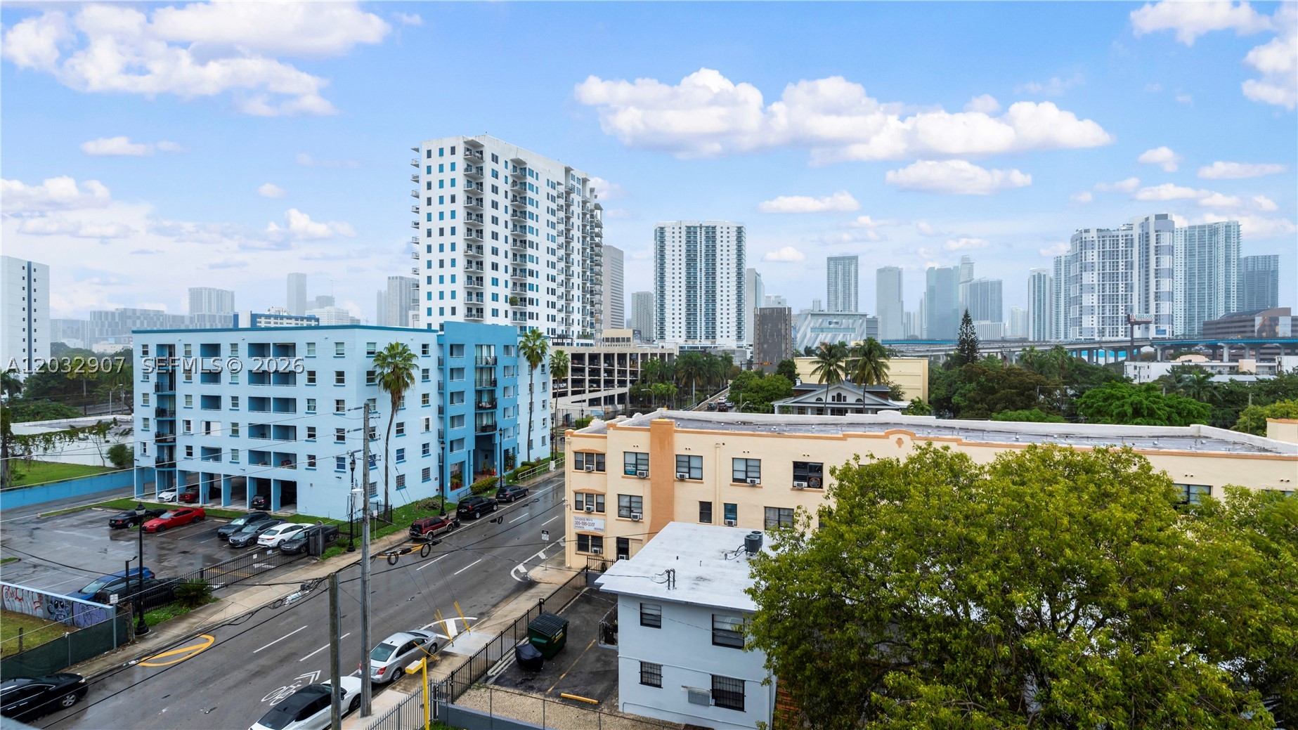PRICED TO SELL – CASH ONLY! Rare opportunity to own a 2-bedroom, 1-bath condo with stunning unobstructed Downtown Miami skyline views. Ideally located just minutes from Downtown, Brickell, parks, Publix, shopping, dining, and public transportation. Low HOA of only $250/month, with the building currently collecting reserves. Features include gated entry, assigned parking, laundry on every floor, and a pet-friendly community. Yearly rentals allowed, making this an excellent option for both end users and investors. Easy to show. Don't miss this value-packed opportunity! CALL LA