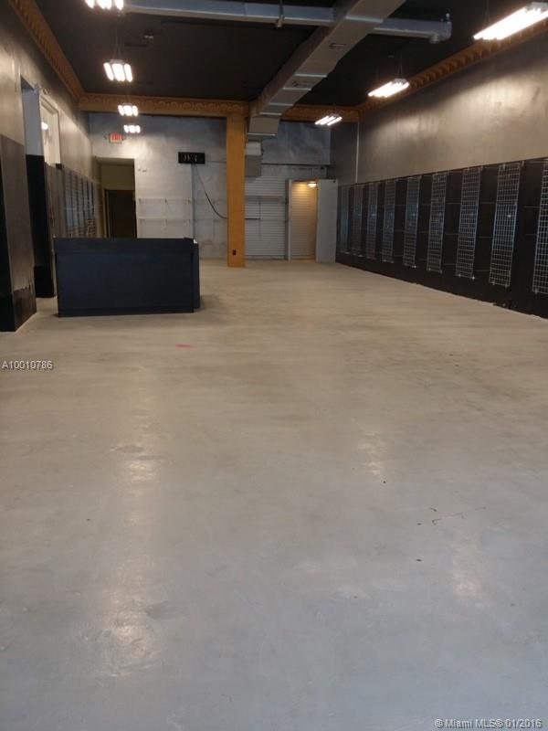 Retail space available, open layout, plus private rooms in rear. Approx 2817 sq ft. Central AC, high ceilings. Right in the heart of Downtown Hollywood. Free Street parking available, plus City covered parking garage. Double net lease.