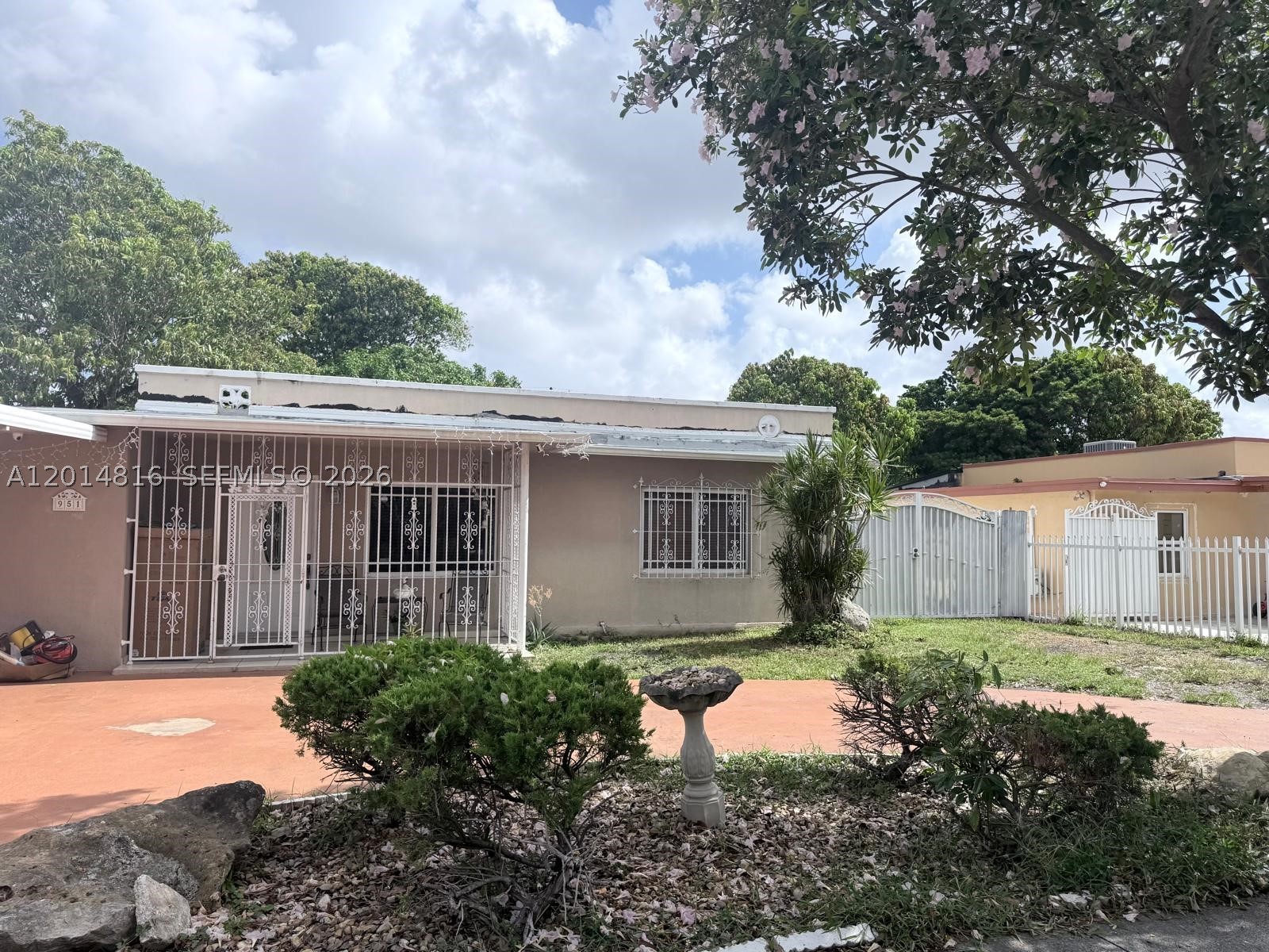 This is an incredible 3-bedroom, 2-bathroom home located in the heart of East Hialeah. Its location is extremely convenient, as it is within walking distance of the Metro Rail and excellent schools. It is, without a doubt, a very welcoming home! It features a spacious and pleasant yard with additional storage space on the property. The home boasts ceramic tile flooring and central air conditioning. There are no Homeowners Association (HOA) fees. You definitely won't want to miss this opportunity!