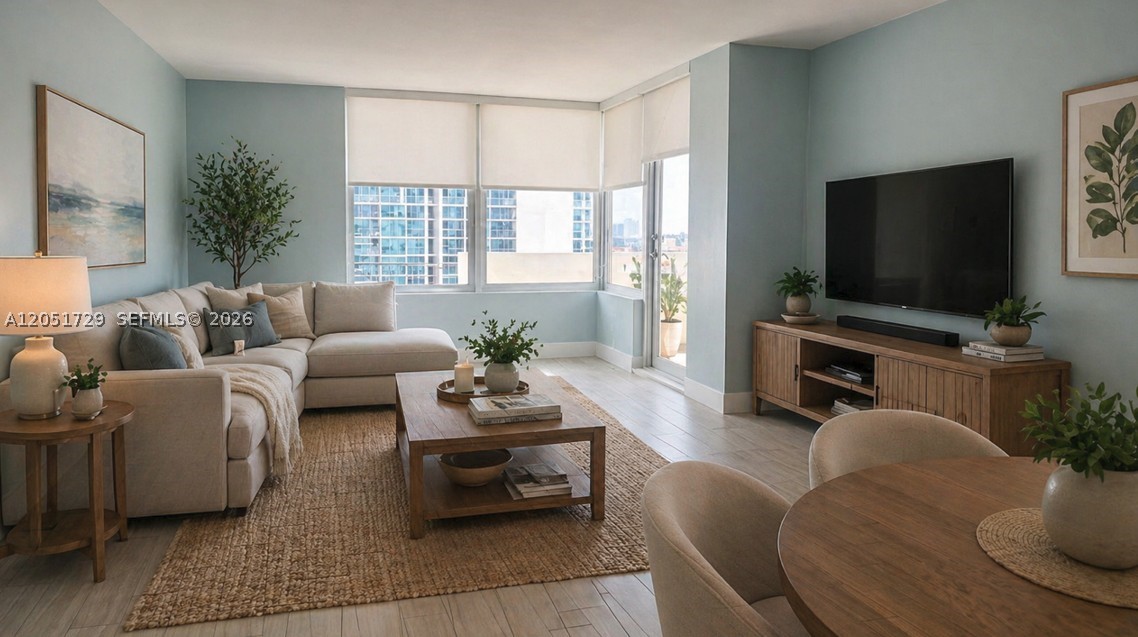 Triton Towers Condo in the heart of Miami Beach next to the famous The Edition Hotel and just Blocks to the FAENA DISTRICT!! Very ample space with great natural light, Stainless Steel appliances. Unit has a spacious layout, with open kitchen and walk-in closet. Water, Basic Cable and Internet are included. Open view from the balcony looking over Collins Ave. Direct beach access, to oceanfront boardwalk, and class dining are steps away. Two swimming pools and 24-hour security. Beach Umbrellas and Lounge Chairs are free for the first 25 residents and with discount for the Triton Tower residents.