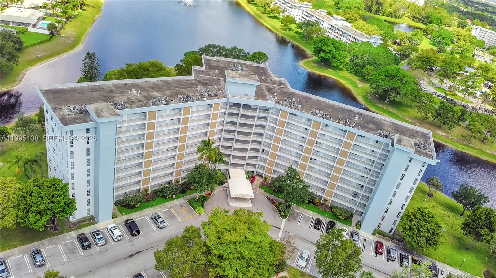 2/2 Apartment in desirable Palm Aire Building 38. Nine story building with security key entry system. First Floor unit with tile in the entire unit, opened kitchen with stainless steel appliances and plenty of cabinet storage. Maintenance includes Roof replacement and repair, property insurance, water, sewer, trash removal and pool maintenance. Enjoy resort style living with walking paths, lake and nice pool. Close to shopping centers and just across Harrahs Casino of Pompano Beach-The Pomp, a Mix-used 223 Acre development project who will increase your property value. Please allow 24hr in order to get appt with tenant. Building passed 50Yr Certificational. No assesments.
