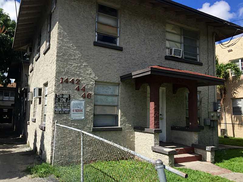 Multifamily building in Little Havana - 6 units total: two 2/2 and four 1/1; fully rented.  A small laundry facility also included in the sale, generating $680 per month.  Sale includes architectural plans for remodeling the laundry facility. Four (4) ren tal storage rooms are also rented to tenants, generating $400 per month.