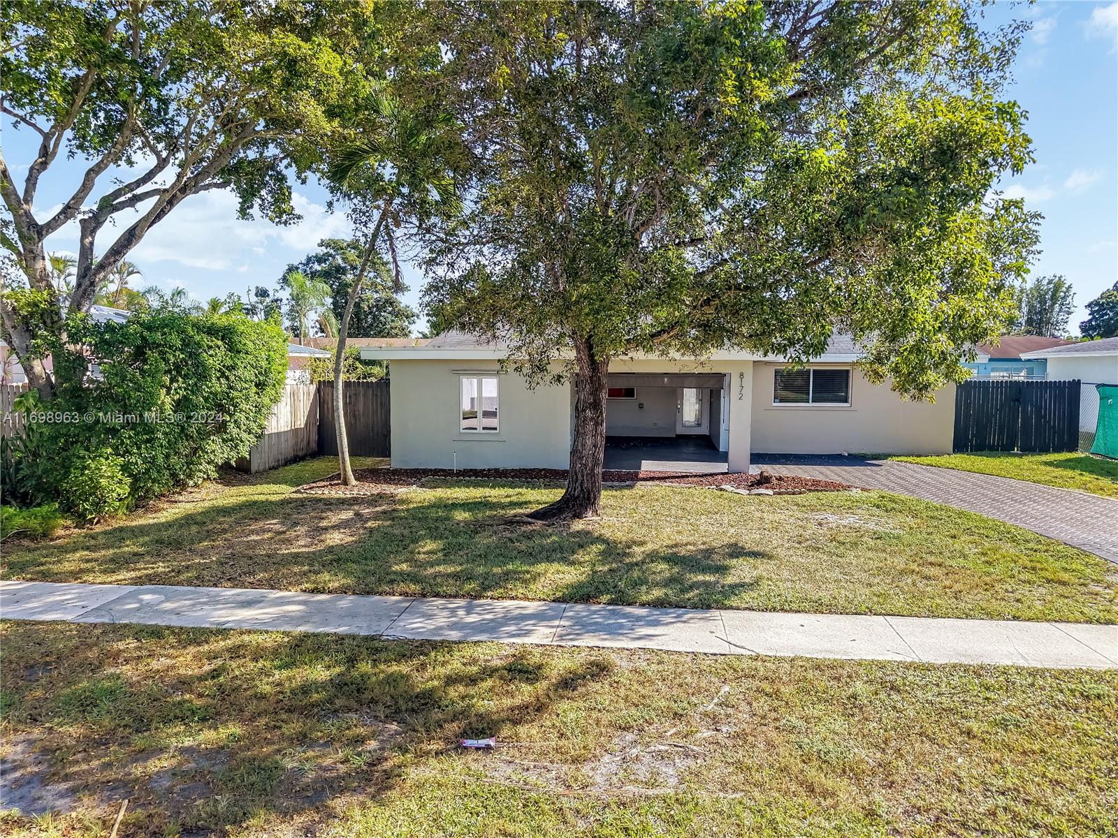 Welcome to this beautifully renovated home, a rare gem offering immediate move-in availability. Located in the heart of Tamarac's most prestigious neighborhood, this property provides residents with luxury living and close to the Turnpike, fine dining, parks, and serene lakes.
Step inside and you'll be greeted by a spacious and thoughtfully designed interior. The property boasts a stunning terrace, ideal for relaxing or entertaining guests. The island kitchen is a chef's dream, perfect for cooking and hosting gatherings.Designed with families in mind, the home is both pet- and kid-friendly. Pets are welcome, with a weight limit of up to 10 pounds, ensuring everyone in your family, furry or not, feels at home. Bonus room private from the house.