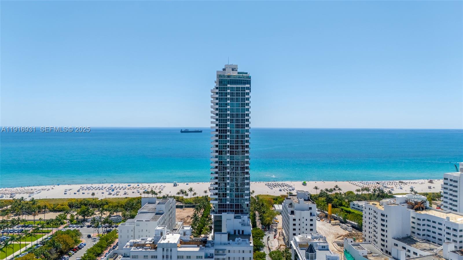 Residence 2902 is a stunning 2 bedrooms residence with sweeping ocean and skyline view. Featuring floor-to-ceiling glass, elegant finishes , and a private terrace, this home blends luxury and serenity.
Enjoy the Setai five stars amenities, including oceanfront pools, beach service, spa, fitness center and award-winning dining. A rare opportunity in one Miami Beach`s most exclusive buildings.