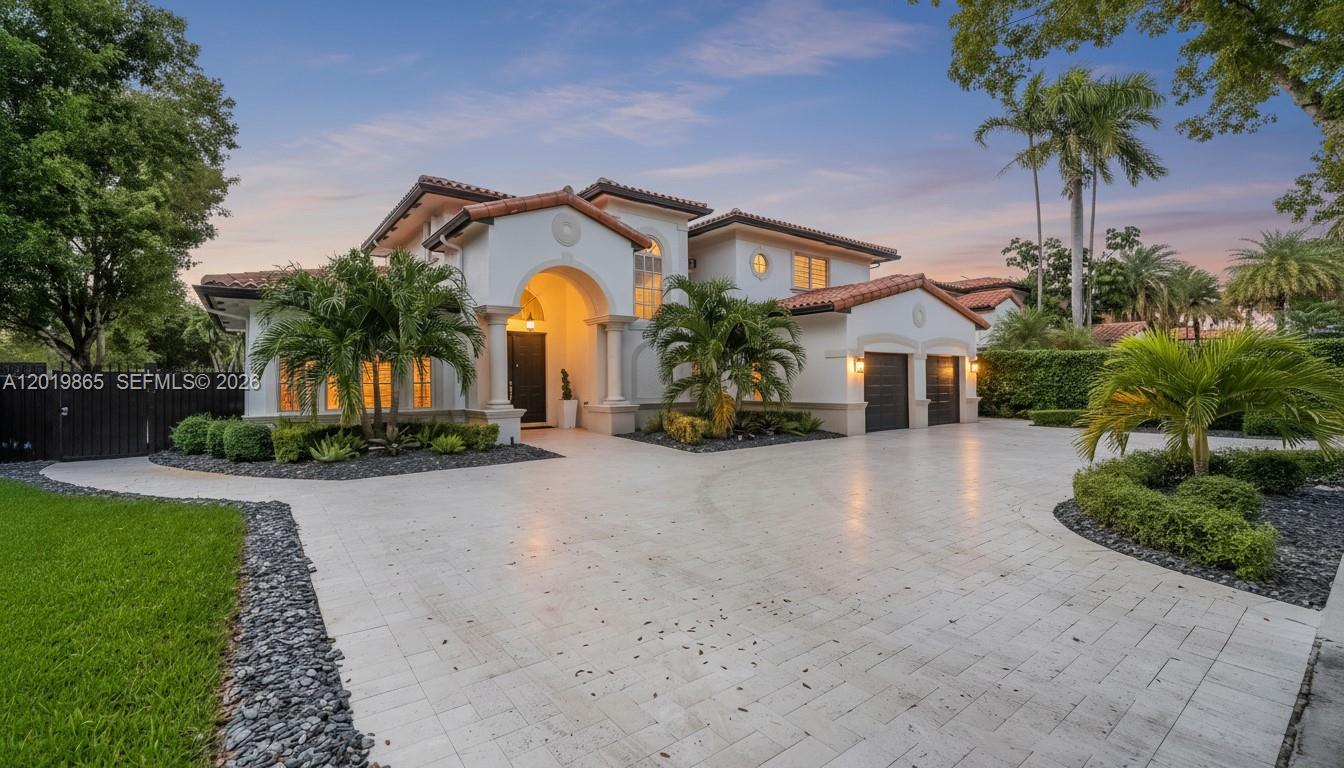 This MOVE-IN READY, CORNER 5-bedroom, 4-bathroom residence in the GATED community of Silvercrest South is the kind you’ve been looking for in Miami Lakes. It feels bright, peaceful and welcoming from the moment you walk in.
Multiple sliding glass doors blur the line between the indoors and the outdoors, connecting the living room, formal dining room, and family room to a RESORT-STYLE BACKYARD that will be like your own private escape. The patio's elegant white tile flooring, artificial turf, a retractable awning, and a sleek louvered pergola create an oasis perfect for entertaining, unwinding, and enjoying South Florida weather year-round.
The layout is just as practical as it is beautiful, with a DOWNSTAIRS BEDROOM AND FULL BATHROOM ideal for guests or multigenerational families. With NO CARPET anywhere, the entire space a cleaner and more elevated. Uppkeep is practical easy due to the WATERPROOF VINYL.
Additional highlights include ALL 4 BATHROOMS REMODELED, abundant natural light, open-concept living spaces, an ENORMOUS circular driveway, separate laundry room, under stairs storage, accordion shutters, and a 2-car garage with epoxy flooring. Conveniently located near schools, parks, shopping, dining, and major highways.
You know that feeling when you walk into a house and immediately stop comparing it to the others you’ve seen, because it stands out, checks all boxes, and you want to make it your home? You will get it here. Come experience it before someone else does.