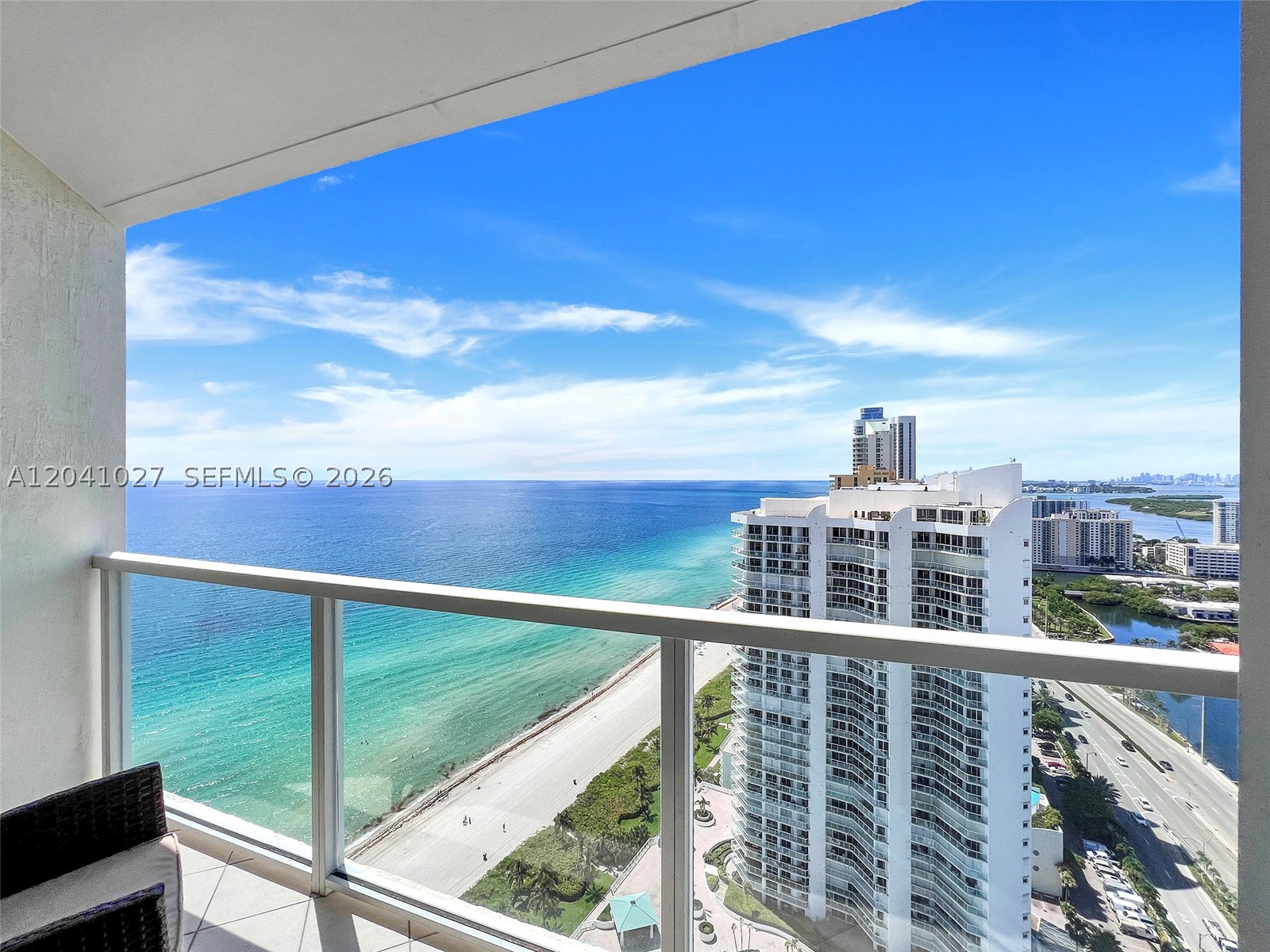 Perched on the **33rd floor** of the beachfront La Perla Residences, this highly desirable **2-bed, 2-bath turnkey condo** delivers breathtaking, unobstructed views of the Atlantic Ocean, Intracoastal, and Miami skyline, perfectly clearing the adjacent Oceania building. The elevated layout features spacious walk-in closets and **two separate private terraces** for effortless indoor-outdoor living. Perfect as a primary residence, vacation escape, or investment, the building features resort-style amenities and a highly coveted, flexible policy allowing **12 rentals per year**. Best of all, it offers a premier, hyper-walkable location just steps from the sand, upscale shops, supermarkets, parks, and the iconic Newport Fishing Pier.