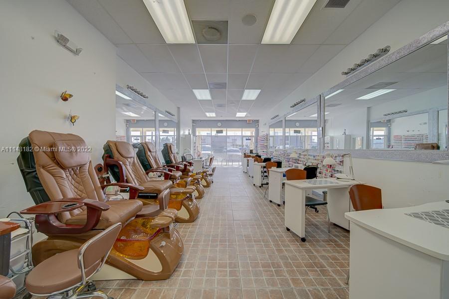 Nail and Hair Salon Business FOR SALE in Miami's Cutler Bay area. This hair and nail salon business has built a strong following thanks to the extensive range of services they offer. They specialize in spa manicure/pedicure, gel manicures, acrylic nails, pink and white powder, waxing, facials, hair cuts, hair styling, and massages. This one-stop-shop beauty spot is located at a great shopping center with plenty of parking always readily available. The salon has an aesthetics room, 5 pedicure stations with massage chairs, 8 manicure stations, one washbowl, a reception area, a break room, washer and dryer, one ADA bathroom. Business may qualify for a visa! Owner is willing to stay onboard and train the new owner to ensure a successful transition. Call us at any time, We pick up!