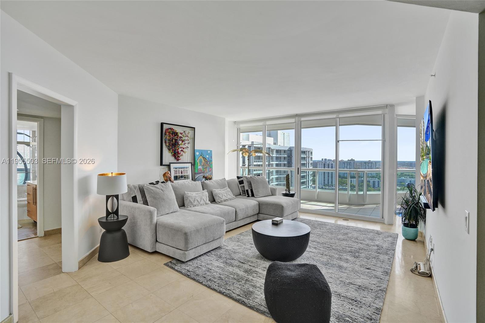 Welcome to The Point in Aventura. This spacious 3-bedroom, 2-bath residence offers a bright, open layout with a large kitchen and two private balconies—one with beautiful ocean views. The community provides resort-style amenities including three pools, a newly updated spa and fitness center, tennis courts, an Intracoastal café, kids’ clubs, and more. STUNNING NEWLY RENOVATED lobby and common areas. Conveniently located near the marina, schools, place of worship, shops, children playgrounds, and much more.
