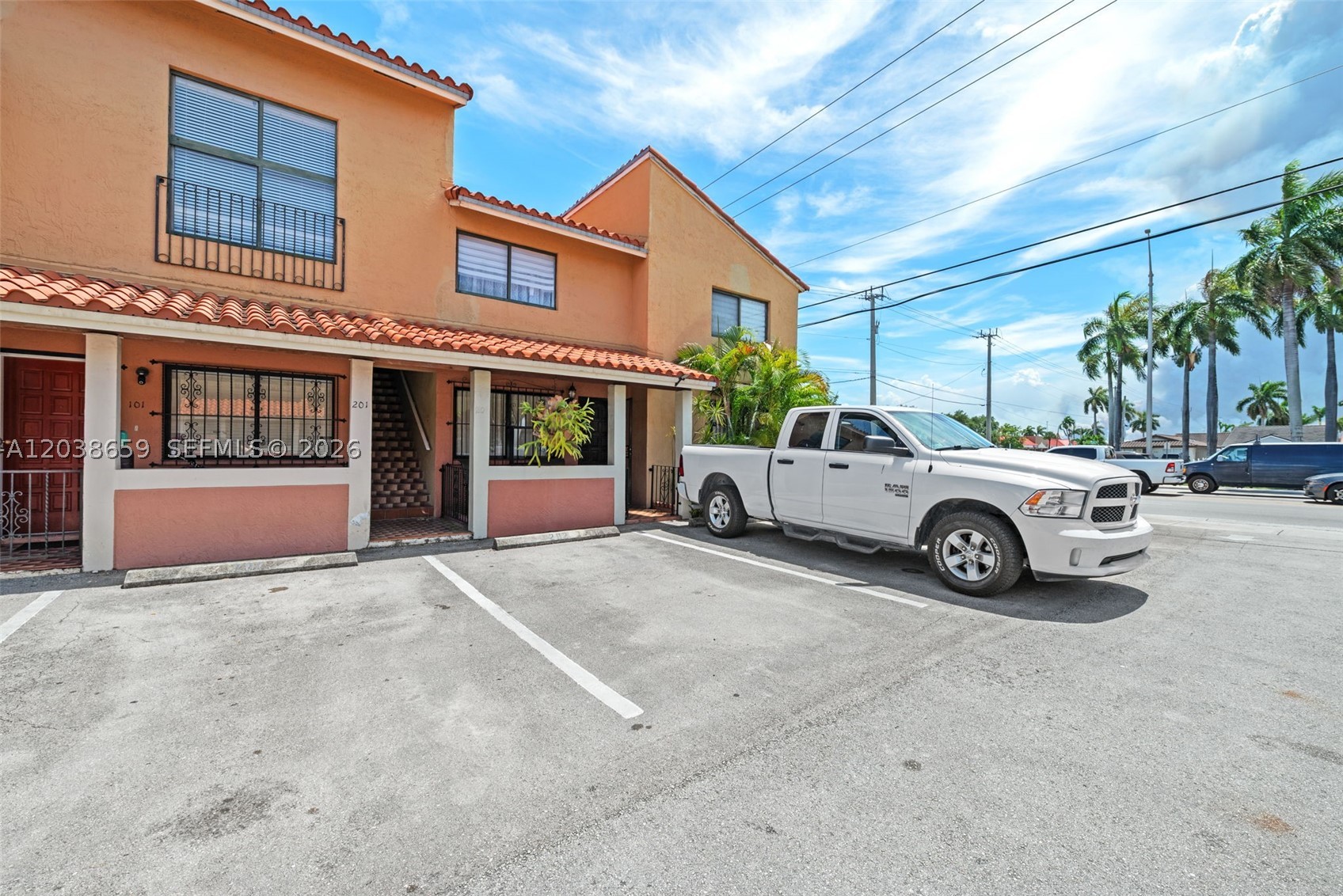 Welcome to this updated 2-bedroom, 2-bath home in the Lago Grande area of Hialeah, offering a comfortable layout with practical features throughout. The residence features updated flooring and bathrooms, an updated kitchen with stainless steel appliances, in-unit washer and dryer, and a private balcony for added outdoor space. The A/C is approximately 4 years old, adding peace of mind for the next owner. Conveniently located near Westland Mall, Amelia Earhart Park, Palmetto Expressway, I-75, Miami Lakes, Hialeah Gardens, shopping, dining, schools, parks, hospitals, and everyday conveniences, this home offers a central location with easy access to many of Hialeah’s most popular destinations. Community amenities may include pool access and association-maintained common areas.