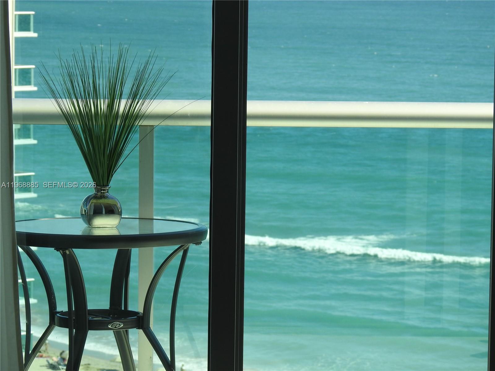 AIRBNB allowed! Enjoy stunning ocean views from this beautifully maintained 1-bedroom, 1-bath residence located in the sought-after beachfront community of The Tides on Hollywood Beach. Unit features a spacious, open layout with abundant natural light, tile flooring throughout, and a modern kitchen with granite countertops. Private balcony with direct ocean views. This full-service building offers resort-style amenities including 24/7 security, valet, a fitness center, oceanfront pool, and direct beach access. Perfect as a vacation home or investment property. short-term rentals allowed. Special assessment of $315.65 for 12 years.