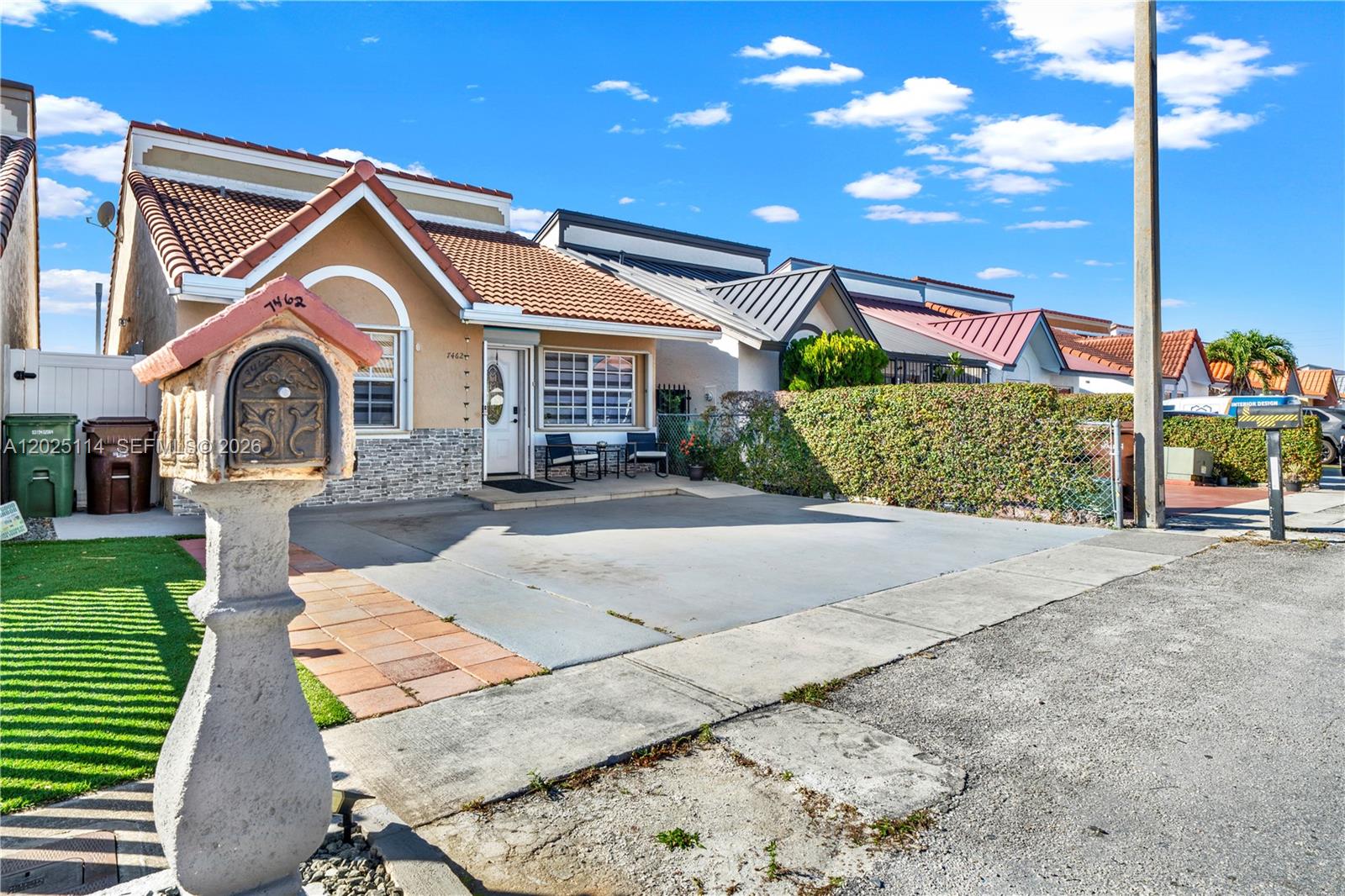 One of a kind opportunity to own this beautiful home in West Hialeah! Meticulously maintained and in mint condition, this family residence features a roof installed in 2019 with an estimated 40+ years of life expectancy, along with an updated electrical panel from 2020 for added peace of mind.
Inside, you’ll find a beautifully upgraded kitchen with real wood cabinetry, porcelain tile flooring, and solid-surface countertops. The bathrooms have also been tastefully renovated, and the spacious primary suite offers a comfortable and inviting retreat.
Additional highlights include:
Complete hurricane shutters for potential insurance savings.
New washer and dryer.
Low-maintenance front and back yard.
Expanded driveway with space for up to 4 vehicles.
No flood insurance required.
Located in a highly walkable and family-friendly neighborhood, the property is surrounded by great schools, shopping, and restaurants, with convenient access to major highways for easy commuting. Enjoy being less than 20 minutes from the airport and about 30 minutes from the beach.
Whether you’re looking for the perfect family home or a smart investment opportunity with strong cash-flow and appreciation potential, this property checks all the boxes in one of Hialeah’s fastest-growing and most iconic communities.
Come see it for yourself, this gem won’t last long!