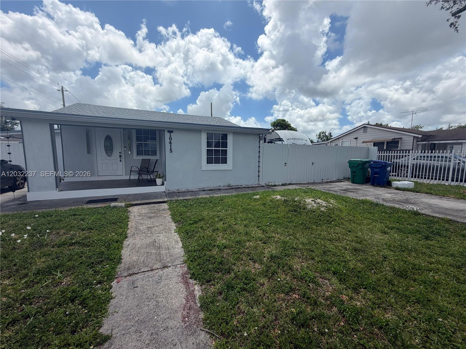Welcome to this well-maintained single-family home ideally located near Hialeah. This property features 4 spacious bedrooms and 2 bathrooms. Enjoy the Florida lifestyle with a private swimming pool, a charming tiki hut, and ample outdoor space perfect for gatherings with family and friends. The oversized lot provides plenty of room for boats, RVs, work trucks, and multiple vehicles, a rare find in this area. An added space on the property's flexible layout, which offers additional living space with potential for extended family, guests.