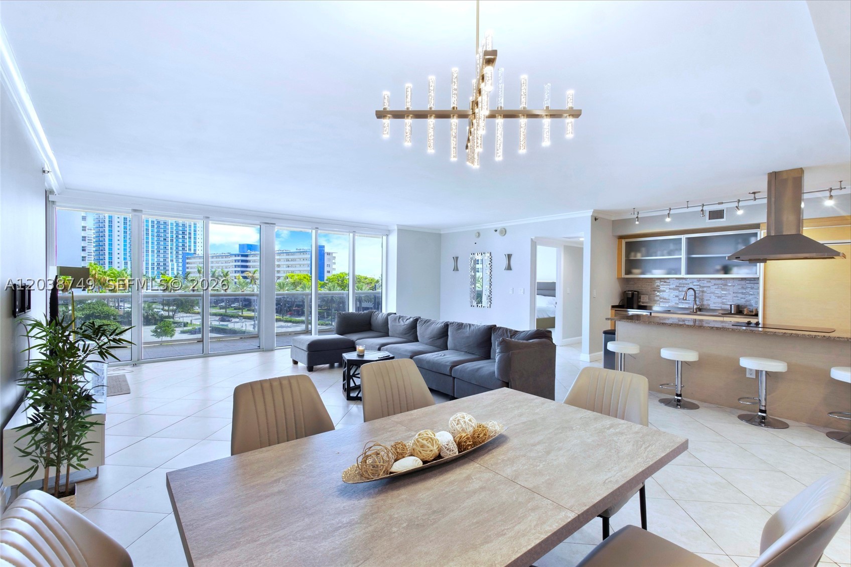 Experience coastal living at its finest at 1850 S Ocean Dr. This elegant waterfront retreat shows ocean and Intracoastal views, expansive living spaces, and a private balcony designed for enjoying South Florida's spectacular sunrises. Residents enjoy an exceptional lifestyle with resort-style amenities, direct beach access, fitness facilities, and a prime location, moments from fine dining, luxury shopping, Gulfstream Park, and Aventura Mall. A rare opportunity to enjoy the best of Hallandale Beach living. This spacious condo offers an open-concept layout, abundant natural light, Features include a modern kitchen with ample cabinetry, generously sized bedrooms Association approval required.