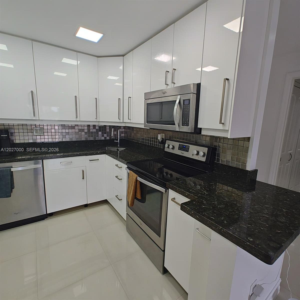 “Exclusive and elegant condo in impeccable condition, ideally located in the heart of Aventura. This sophisticated 1-bedroom, 1.5-bath residence offers stunning panoramic views from its private balcony, filled with natural light and a modern, functional layout. Features include a fully renovated kitchen and bathrooms, fine granite countertops, stainless steel appliances, and tile flooring throughout. Equipped with shutters for added security and peace of mind. Enjoy a prime location just steps from Aventura Mall, top-rated restaurants, supermarkets, and popular retailers such as Ross and more. Perfect for those seeking a comfortable, upscale, and convenient lifestyle. HOA includes water, internet, and cableThe unit is currently occupied. For showings, please request at least 24 hours in advance.”