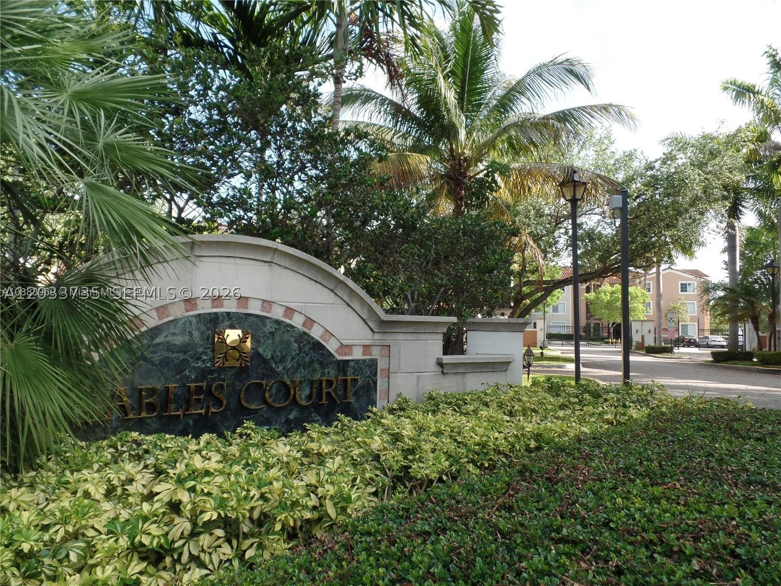 NCLUDED: BASIC CABLE TV + INTERNET + WATER. This beautiful 2/2 unit, great open kitchen, washer & dryer inside unit, spacious covered balcony and 1 assigned parking + visitors. This gated community has many amenities such as an amazing pool, gazebo with BBQ area, Clubhouse with full gym, indoor racquetball court, meeting area, play room, grand library, restrooms, pool table, and much more. Walking distance to shopping center with supermarket, pharmacy... Best location, close to Coral Gables, Miami Childrens Hospital and University of Miami. Also Gables Court is really close to Palmetto Expressway and US1. Available July 1st.