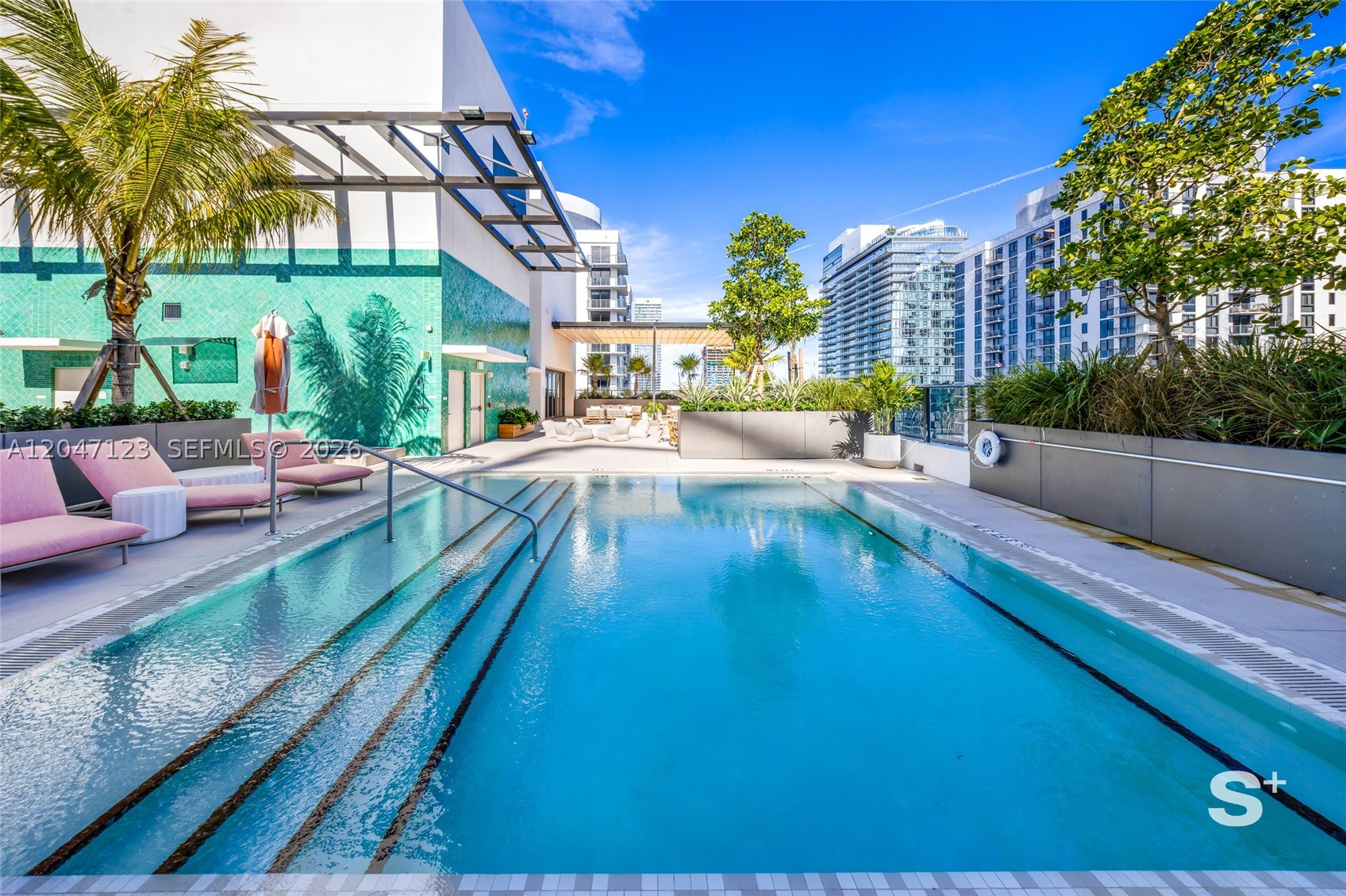 Turnkey, fully furnished residence at The Crosby, located in the heart of Downtown Miami / Miami Worldcenter. This modern unit features floor-to-ceiling windows, a private balcony, open-concept living area, contemporary kitchen with integrated appliances, and a spa-style bathroom. In addition, you will own a deeded storage room. The Crosby allows short-term rentals with no rental restrictions, making this property ideal as a primary residence, second home, or investment. The building offers over 22,000 SF of amenities including a rooftop pool and jacuzzi, fitness center, coworking spaces, private restaurant/bar, and 24/7 concierge. Prime location near dining, entertainment, transit, and major Miami landmarks.