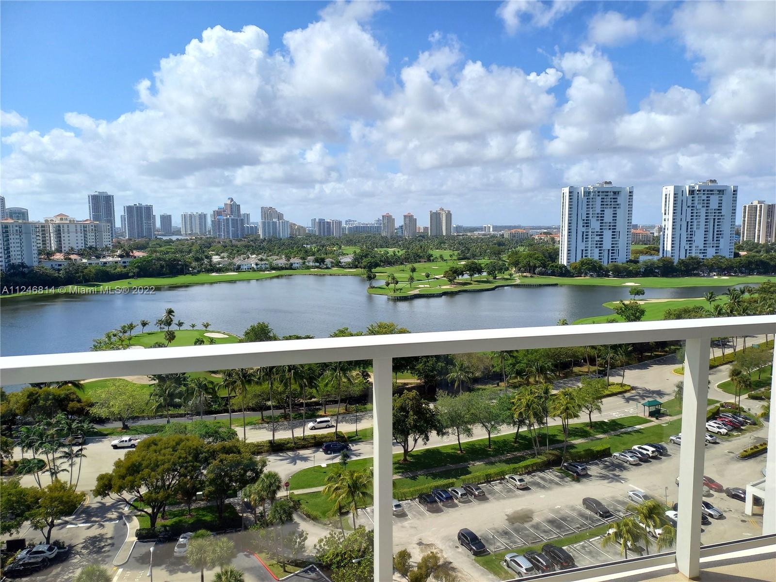 SPACIOUS FURNISHED 2/2 AT THE FLAMENCO WITH A AMAZING VIEWS TO THE TURNBERRY GOLF COURSE FROM THE LARGE  BALCONY. BUILDING HAS BEEN RECENTLY UPDATED  WITH NEW LOBBY AREA, HALLWAYS, SOCIAL AREA AND GLASS BALCONIES. ONE PARKING. CLOSE TO SHOPPING CENTER, SUPERMARKET AND RESTAURANTS. APARTMENT IS FURNISHED AND IS AVAILABLE IMMEDIATELY .AVENTURA SHUTTLE SERVICE. DOORMAN, BUILDING WITH SECURITY AND ON SITE MANAGEMENT COMPANY. CABLE AND INTERNET IS INCLUDED.PLEASE CALL L/A FOR SHOWINGS.