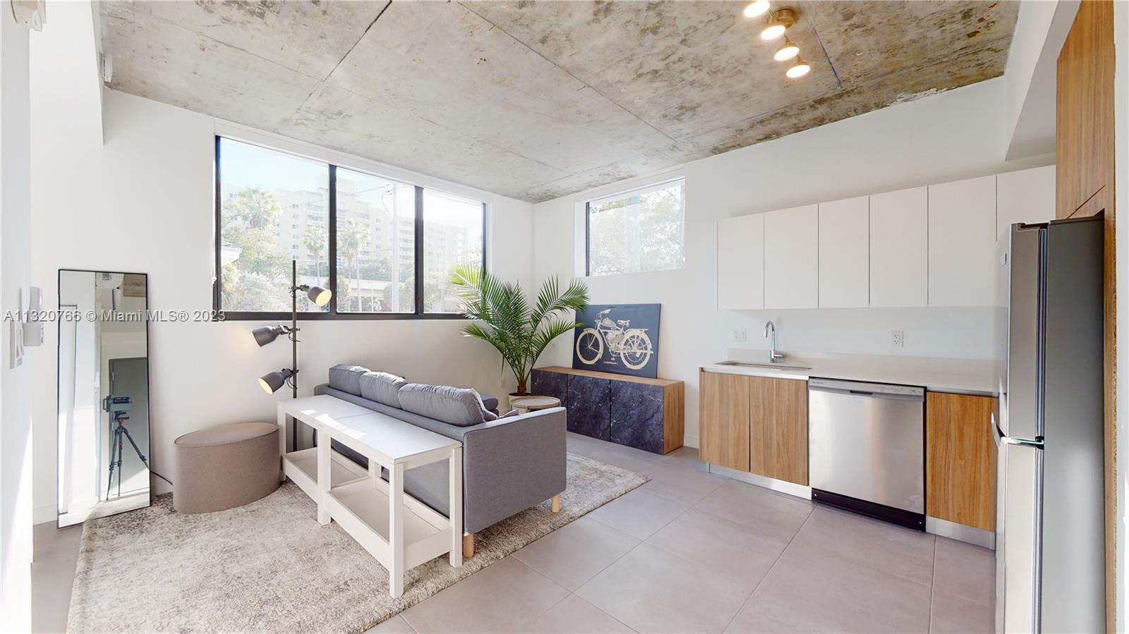 Enjoy this Newly Constructed Building with Loft Style Units in Highland Park! Each unit has a Washer & Dryer, Central AC, Quartz Counter Tops, Stainless Steel Appliances, Hurricane Impact Windows, and Ceramic tile Floors. Great location, close to the Miami River, Brickell, and Downtown Miami. Walking distance from Culmer Station and Jackson Memorial Hospital. Street Parking Available. Tenant is responsible for Water & Electricity. Don't miss out, there's only a few units left in the building! Please Use Showing Assist To Schedule A Showing.