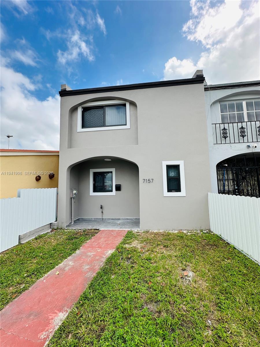 Completely and tastefully renovated (2024) two story 2/1.5 Lakefront Townhouse in the heart of Hialeah. This residence features all new stainless steel appliances, new extra large ceramic floors, hurricane impact windows, an expansive fenced backyard with lake views and utility room with new washer and dryer. Truly, no detail left untouched! Conveniently located near expressways, shopping and schools. Just a few minute drive to Doral and Miami Lakes. No Association!  Tenant occupied through January 31, 2027 at $2975/mo.