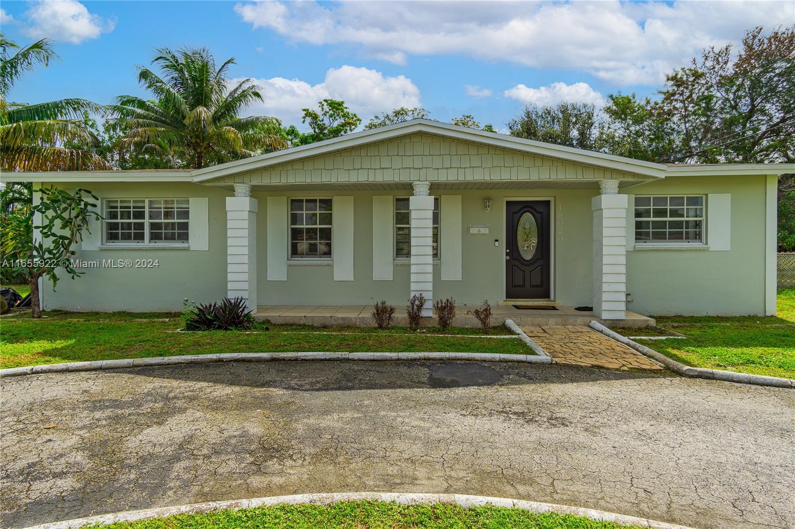 Beautifully renovated home on a spacious 9,866 SF corner lot in one of Miami Gardens’ quietest enclaves. The home boasts a split bedroom plan featuring 3 spacious bedrooms, 2 bathrooms and a Florida room (formerly used as a 4th bedroom). The home also features an open concept living area that flows into a beautifully redone kitchen equipped with new appliances, quartz countertops and a built-in pantry with soft close technology. Additional features include an oversized laundry room, new flooring throughout the home, recently replaced roof and updated plumbing. This turnkey gem sits on an oversized corner lot, with mature mango and coconut trees, and provides ample space for the addition of a pool or sports court. Welcome home.