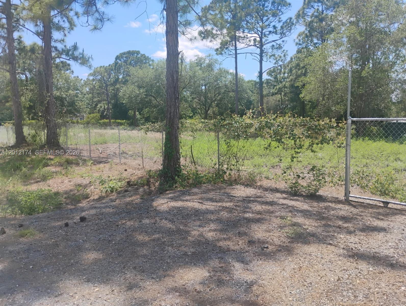 Nicely maintained lot with some trees, fully fenced in, and culvert (driveway). Slightly bigger than your standard lot size in this area at 1.33 Acres. Fence & Culvert are permitted and lot is ready to build or set your mobile home.
