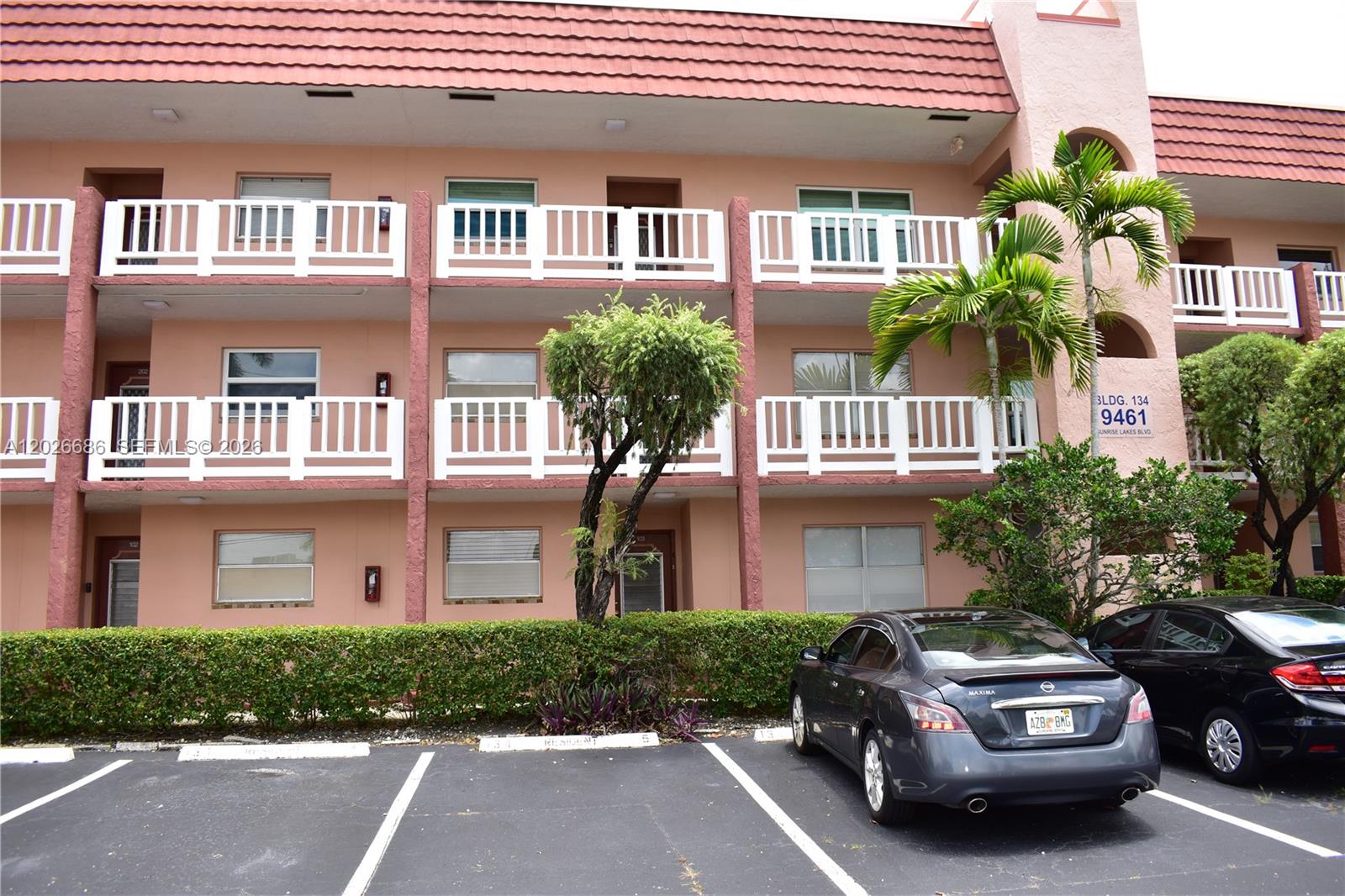 Location matters!  This is a ground floor unit is located on the Boulevard just across the street from one of the pools and tennis courts. The bus stop (if needed) is less than half a block away!  Offered at a fabulous price, this unit comes furnished, as is.  The air conditioner is from 2014 and the roof is from 2024.  No assessments at this property!  Bring your decorative talent to this condo and enjoy life here.  Make your cosmetic changes, or not, since this is a perfectly livable property as it is.  Phase 3 of Sunrise Lakes offers many amenities including, but not limited to your own golf course, 10 swimming pools including indoor and salt water options, pickleball, tennis, a gym, free movies, bingo and many clubs to participate in.  Easy to visit.