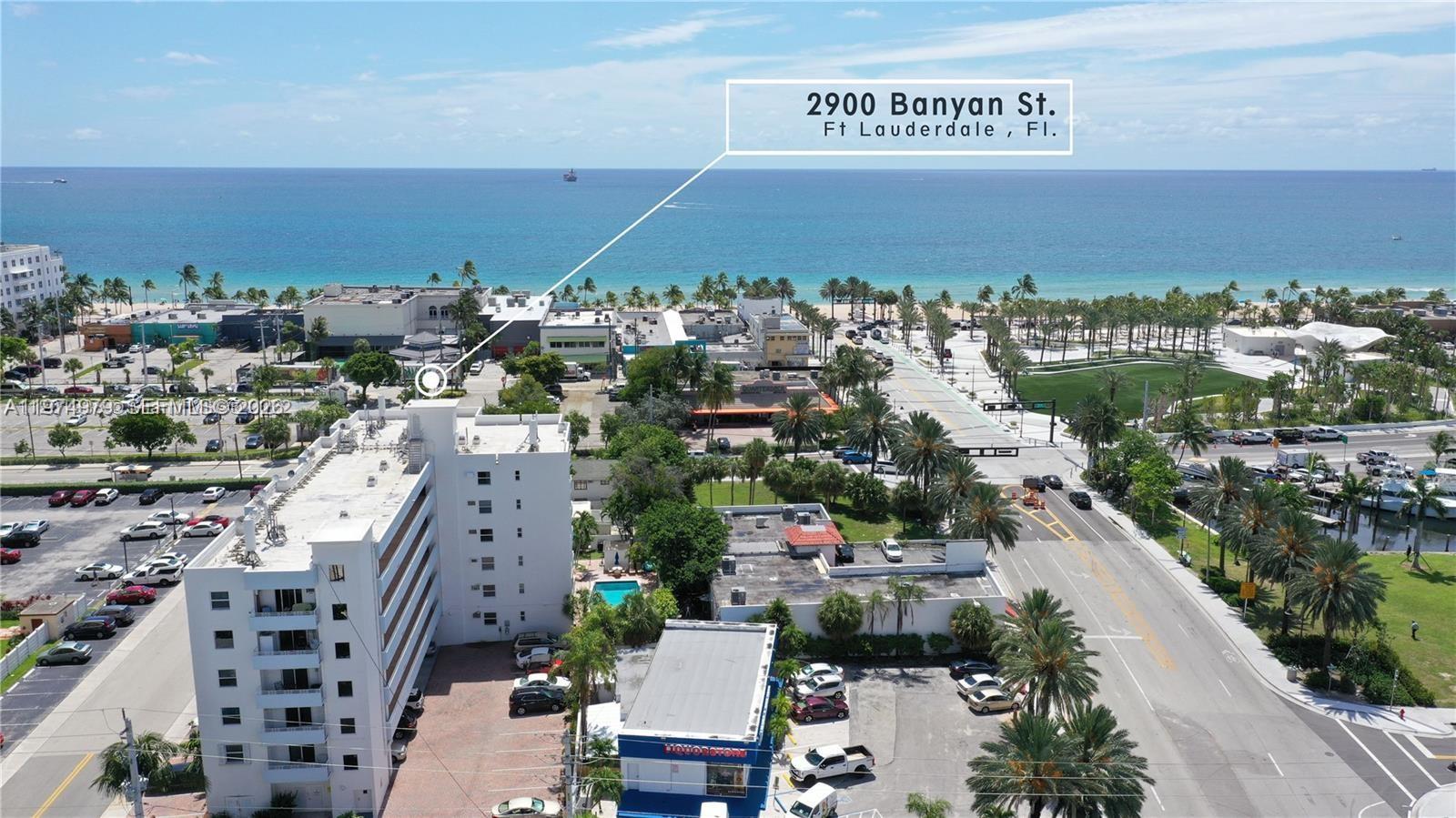 PRIME LOCATION! No Assessments! Excellent for investors or private owners. CAN BE RENTED RIGHT AWAY, Building Allows up to 12 rentals per year. Spacious, bright & updated 2 bed 1 bath corner unit on the 4th floor, 2 blocks from the beach & Las Olas Blvd. Lots of restaurants & shops around, excellent atmosphere to enjoy the nightlife as well as the tranquil beach life, 15min to Fort Lauderdale airport. Make it your home or an income property, Hurricane windows, tile floors, updated & furnished. 1 assigned parking space with unit. Laundry facility on the first floor. Building has pool & elevator.