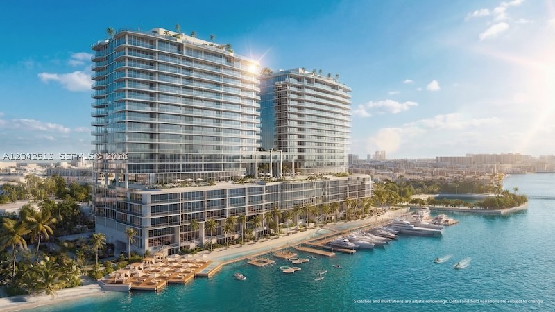 Continuum 12000 introduces Miami’s first sport- and wellness-focused waterfront residences. Anchored by The Mermaid Club, an unprecedented 150,000 SF of curated sport, fitness, longevity, and social experiences, the property is centered around a 1.5-acre private waterfront playground with marina, yoga, and sun decks designed to elevate daily life. 20-story glass tower, a collection of 263 residences, bayfront villas, and penthouses ranging from One-to three-bedroom residences of 1,035 to 3,543 SF with 10-ft ceilings. Floor-to-ceiling glass windows with panoramic ocean, bay and sunset views. Oversized balconies in every home.