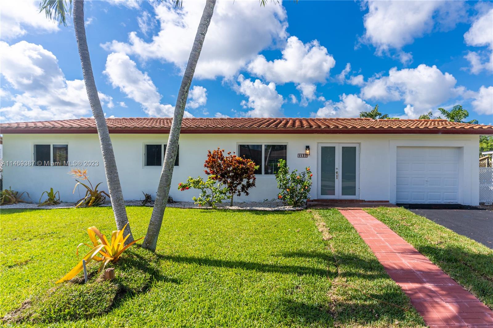 Beautiful and charming remodeled 4 bed-2.5 baths single family home located on a cul-de-sac in well-sought out Snapper Creek/Sunset area. This gem features tile throughout, recessed lighting, impact windows & doors, remodeled kitchen with wooden cabinetry, granite countertops, stainless steel appliances, newly installed water heater, laundry room with modern washer & dryer. Dining area opens up to a Den plus office. The 4th bedroom is a converted garage with closet space and split A/C. The roof was replaced in 2018. Located in a great neighborhood right by Sunset Park, minutes away from local shops, gas stations and great schools. Well kept backyard with room for a pool. Enjoy everything this home has to offer, including its custom and relaxing fountain located in the backyard.