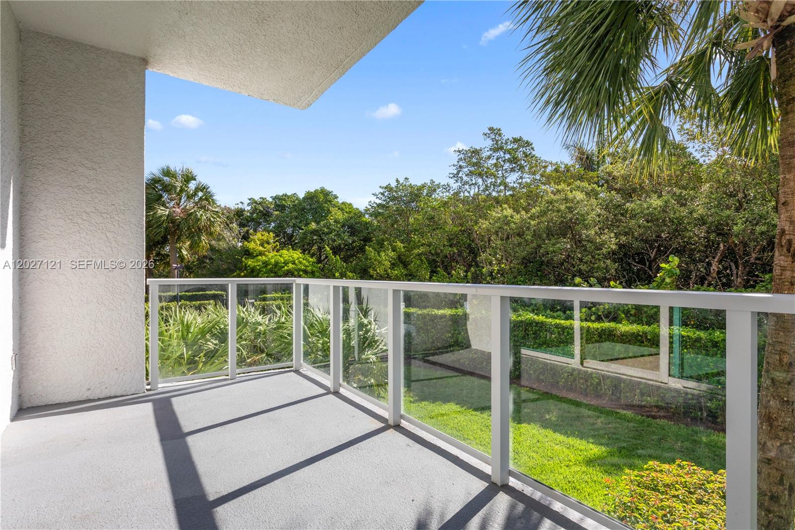 COMPLETELY RENEWED! Very spacious 2-bedroom + DEN residence (total of 1,874 sq ft) with high loft-style ceilings and a true house-like feel. This corner residence is SURROUNDED BY GREEN and offers a gorgeous and peaceful view of Oleta Park. One of the best floorplans in the complex, with side windows in both bedrooms and a LARGE / FLEXIBLE DEN.  ALL HAS BEEN DONE: freshly painted, polished marble flooring, brand-new AC machine, professionally cleaned AC ducts, brand-new blackout shades, new washer & dryer, and built-in closets in both bedrooms (including “his & hers” in the master bedroom).  Located on the GROUND FLOOR with easy access and no need for an elevator.  Great location in the new and trendy SoleMia neighborhood, across the street to the new Pura Vida and Reserve Padel Club, Costco, FIU Campus, and Aventura Mall.   The BUILDING HAS JUST COMPLETED A MAJOR RENOVATION, with a great clubhouse and amenities, including pool, tennis court, fitness center, playground, and dog park.   CABLE TV AND INTERNET INCLUDED.   2nd parking space available for only $65/month and 3rd parking for $125/month.   *** EXCELLENT VALUE FOR A FRESH, MOVE-IN-READY HOME! ***