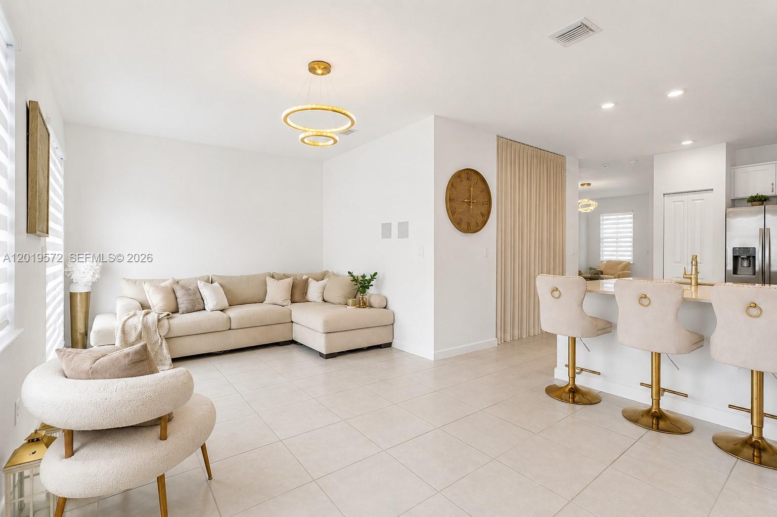 Rare 2024-built 4-bedroom townhouse in Siena Reserve, one of the very few 4-bedroom models currently available in the community. This modern residence offers approximately 1,800+ SF with an open-concept layout, contemporary finishes, and abundant natural light throughout. Spacious living and dining areas flow seamlessly into the modern kitchen, creating an ideal layout for everyday living and entertaining. Well-proportioned bedrooms provide flexibility for families, guests, home office, or investment purposes. Located in a rapidly growing area of South Miami-Dade with convenient access to major highways, shopping, dining, schools, and everyday conveniences. Limited comparable 4-bedroom inventory within the community makes this a competitively positioned opportunity in today’s market. Easy to show.