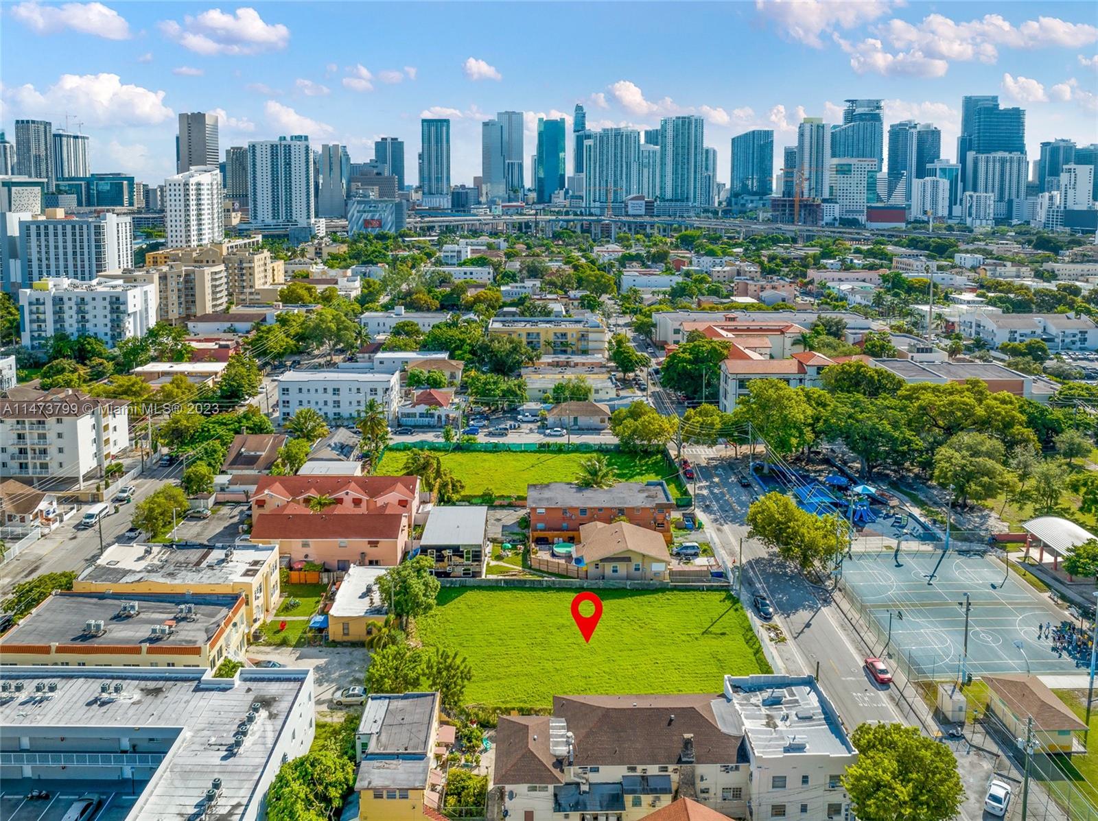 15,000 Sq. Ft. Multi-Family land within East Little Havana. T4-R Zoning is ideal for this dynamic submarket experiencing economic growth, sub 2% vacancies pushing rental rates higher and demand is ever stronger for mixed-use infill development like this. Density allows for 12 units however city programs exist with mixed-income development that allows for double the density to 24. Phase provides have reviewed and approved for 24: 2 bedroom 1 bath building, concept with 1 parking space per dwelling and flexibility for amenities available. The housing demand is very high driving rents up, take advantage of this inflation proof investment and contact us immediately.