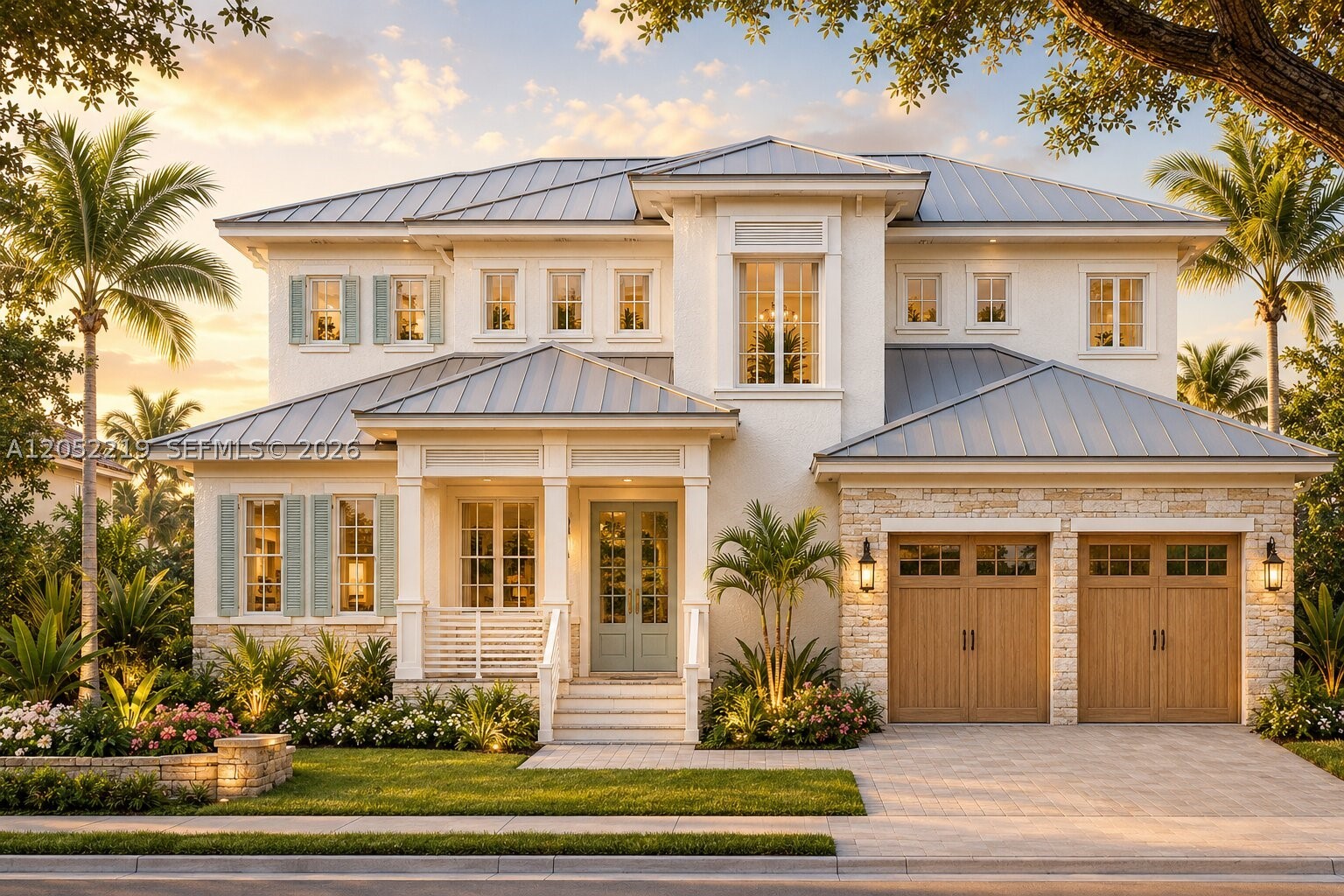 Custom Build Home Opportunity on Prime Waterfront Fort Lauderdale Lot. 70' on the water. No Fixed Bridges. Minutes to open ocean. Boater's dream. Sale includes shovel ready plans already approved for a 2 story Coastal Home with a Metal Roof. This plan has a roofed area of 4700 sqft. Plans can be changed to your needs up to 5775 sqft. A Brand new concrete seawall and dock is included. Owner is a licensed GC with Legacy Capital LLC and will stay on to build the house for you. There is underground city electric, water and sewer onsite. No HOA.