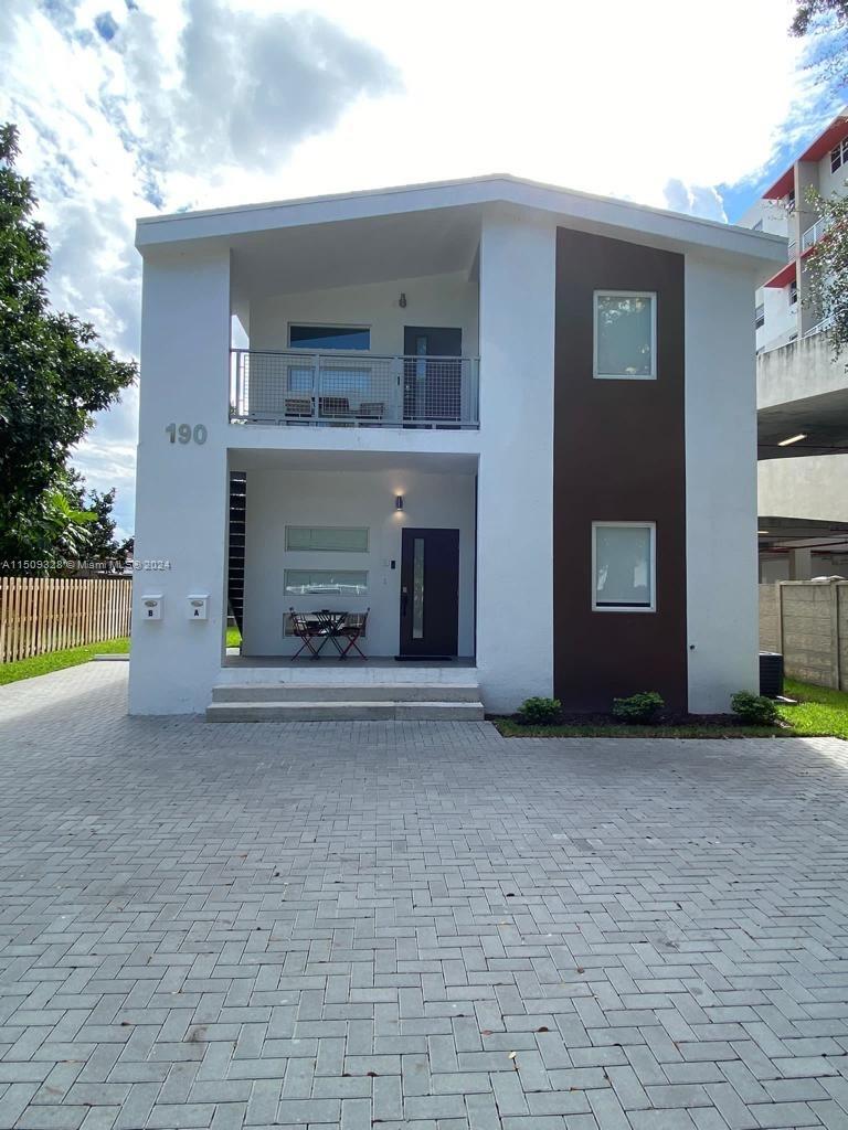 read broker remarks please!!!!

IDEAL INVESTORS !!!! NEW CONSTRUCTION ...!! SUPER DUPLEX!!! TWO UNITS - 3 BED 2 BATH. AMAZING LOCATION. EACH UNIT (3 BED 2 BATH) IS 1200 SQFT. APROX Spacious Kitchen and living area. Storage space available, washer and dryer in each unit, stainless steel appliances, high impact windows, 6 Parking spaces and more.... Beautiful garden in the back. Close to supermarkets, Panther coffee, Chef Creole, Sur empanadas, Little Haiti, Fiorito, Mandolin, Miami Design District, I-95, MIA, midtown/downtown.  Each unit rented for 3k.
