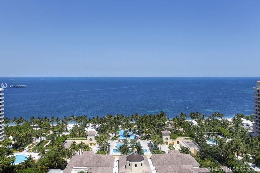 Live on top of the world!    This is a rare and unique opportunity to own a penthouse at the prestigious Ocean Club!    Amazing floor thru provides panoramic OCEAN, BAY, BEACH, SUNSET, SUNRISE & MIAMI SKYLINE VIEWS!    5100+ sq. ft. of interior finished with pure luxury & refinement!    Remodeled Fall 2018 with new European Kitchen cabinetry, Miele appliances, two wine coolers (175 and 45 bottles), update bathrooms, built-out closets and custom home office!   4 LARGE TERRACES & 4 ASSIGNED PARKING SPACES!