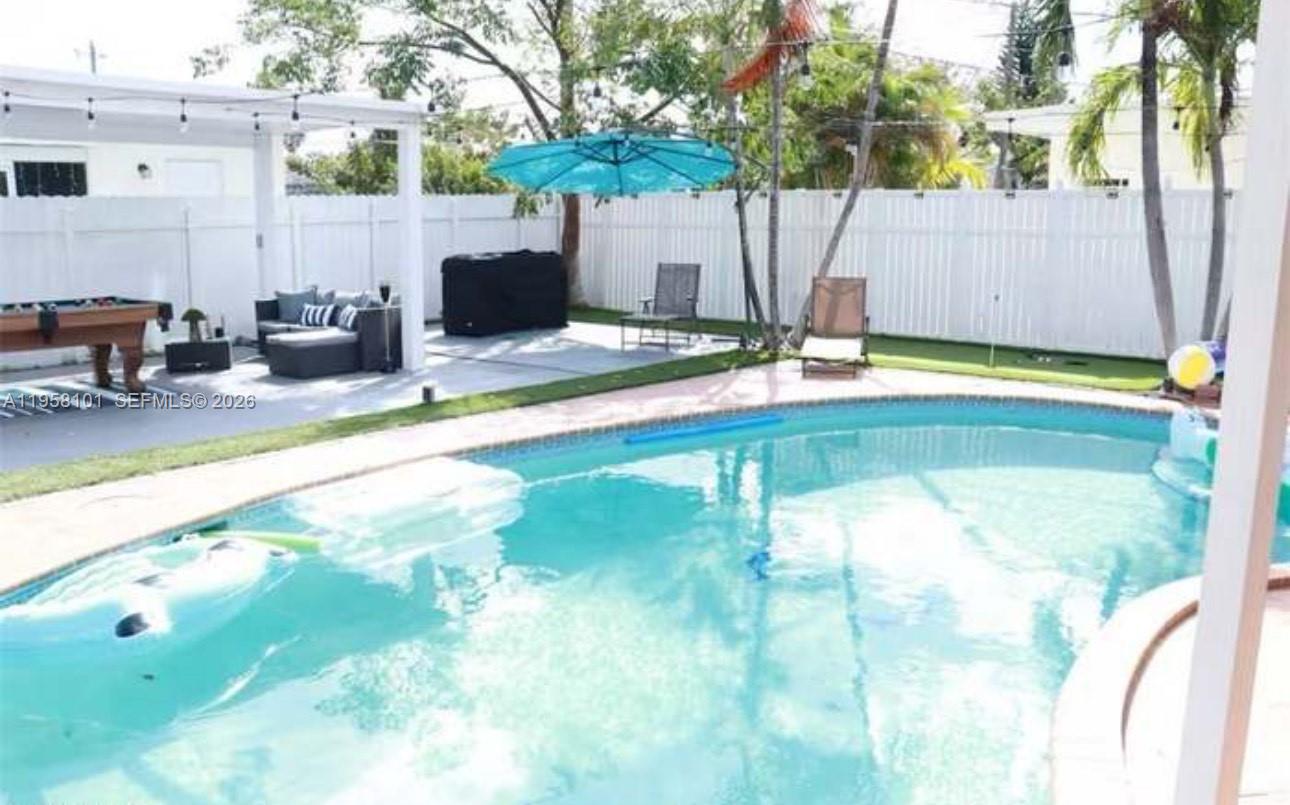 Beautifully remodeled 4 bedroom, 3 athroom single family home located just 12 minutes from Fort Laurerdale Beach . This property features a spacious open layout with modern finishes throughout , updated kitchen and bathrooms , and abundant natural light. Enjoy South Florida living with a private pool , perfect for entertaining or relaxing year-round. Ideal for families or as an investment opportunity , conveniently located near shopping , dining , major highways, and school. No HOA . A must-see property in a prime Fort Laurerdale location .