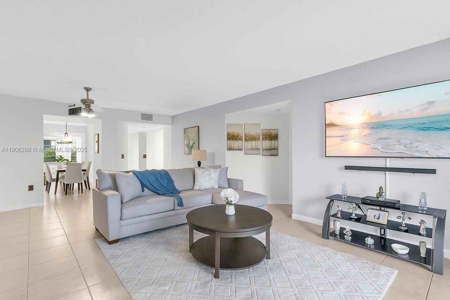 Located in the desirable Plymouth section of Century Village, this top-floor 2/2 sits in one of the newest and most sought-after areas of South Florida’s premier 55+ community. Spacious and well-maintained, it offers a serene screened balcony ideal for morning coffee. Enjoy resort-style amenities: free transportation, fitness center, golf campus, movie theater, tennis & pickleball courts, multiple pools, and a multi-million-dollar clubhouse full of activities. HOA includes water, trash, basic cable, internet & all amenities. Washer/dryer inside the unit. Close to shopping, dining & medical facilities.