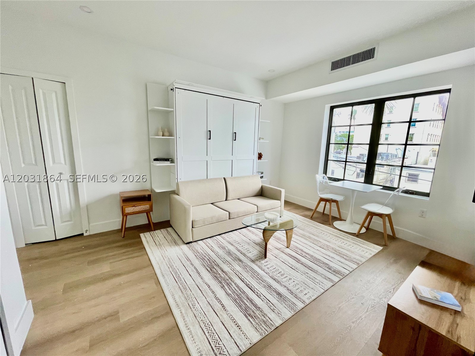 Modern and stylish Studio steps from Lincoln Rd. This completely renovated unit features contemporary finishes and an open layout filled with natural light. Washer and Dryer in unit. Central A/C. Rent includes water, internet and gas. Available for immediate occupancy. Furnished or Unfurnished available. Prime Miami Beach location with easy access to shops, cafés, restaurants, and the beach. Move-in ready and easy to show.