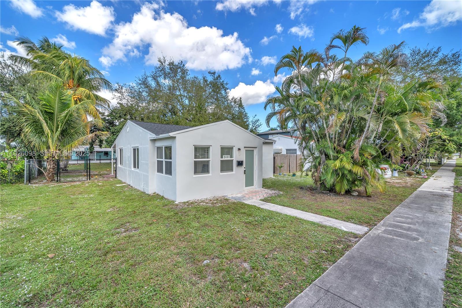 Discover this charming, fully remodeled home perfectly located in the heart of Hollywood. Just minutes from major highways, the airport, beautiful beaches, parks, and shopping, this property offers exceptional convenience and an unbeatable lifestyle.



Step inside to find a beautifully upgraded interior featuring impact windows and doors, brand-new A/C, quartz countertops, modern kitchen appliances, sleek tile flooring, and a washer and dryer for added comfort. The home also includes a spacious shed for extra storage.



Outside, enjoy a large backyard with ample space to park and secure your boat—a rare find in this area.


This property—and the neighborhood—also offer great potential for Airbnb or short-term rentals, making it an excellent opportunity for both homeowners and investors.


A wonderful blend of comfort, style, and prime location—move-in ready and waiting for you.

 style, and prime location—ready for you to move right in.