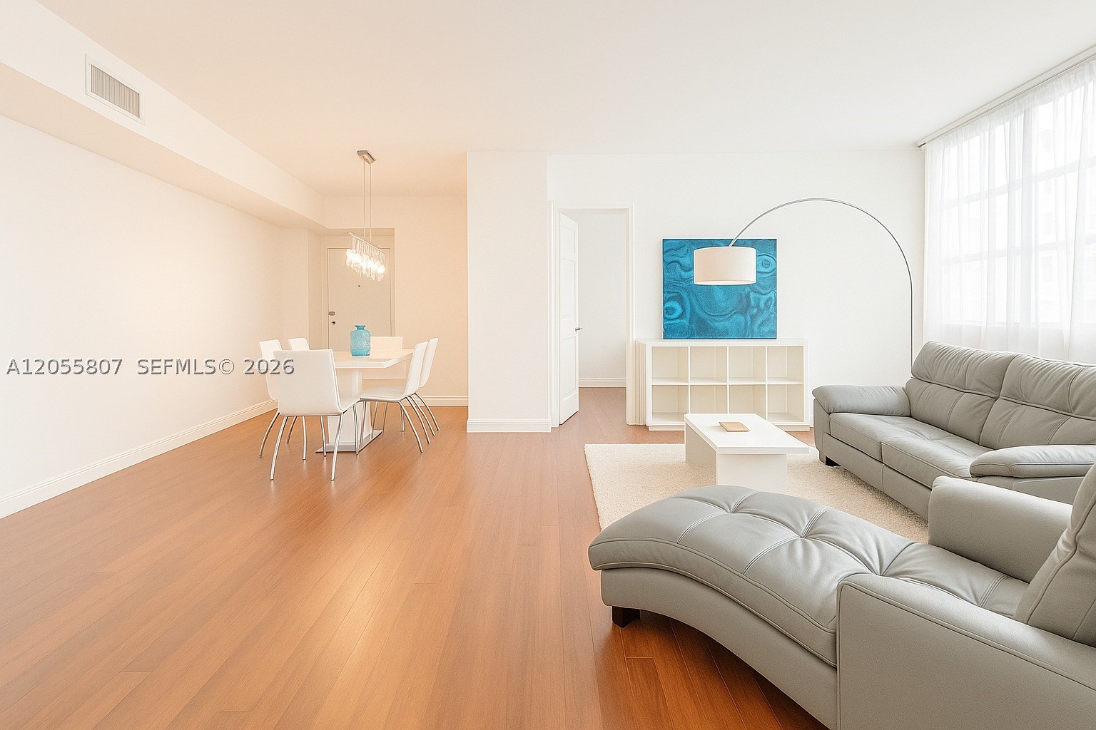 We are delighted to present this stunning, fully furnished apartment featuring two bedrooms and two full bathrooms, located in one of Miami’s most exclusive and secure communities in the heart of Brickell. Recently renovated, it offers a spacious open-concept layout flooded with natural light and an elegant living area perfect for relaxing or entertaining guests. The chef-inspired kitchen boasts high-end appliances, modern cabinetry, and ample counter space, inviting you to create memorable meals. Rent includes electricity, hot water, air conditioning, and covered parking, as well as access to two Olympic-sized pools, hot tubs, steam rooms, a gym, a market, cafés, restaurants, a beauty salon, and two on-site movie theaters.
Send feedback