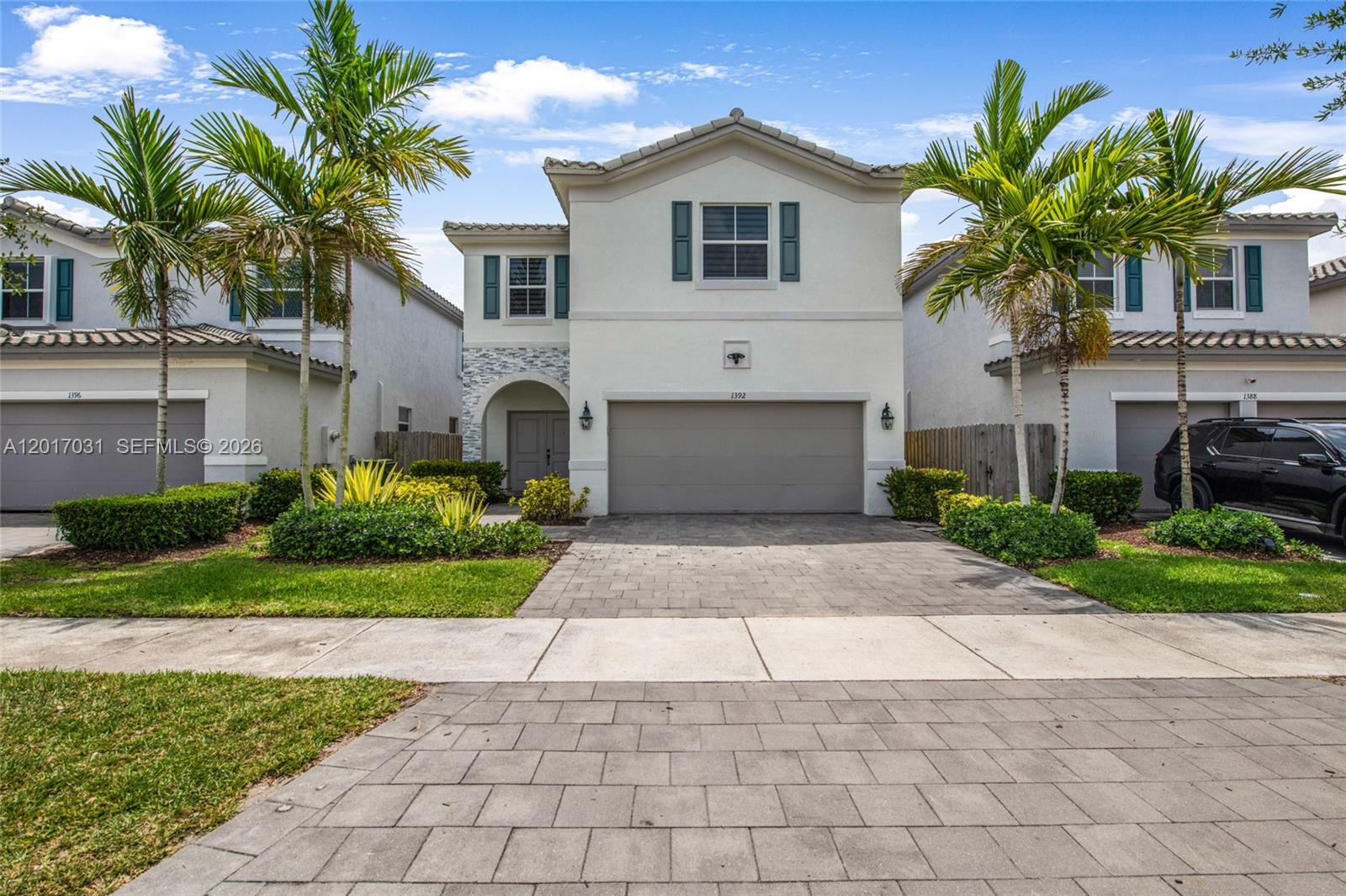 Spectacular & Bright two-story home located in the desirable "Riviera" community at Keys Gate Residential! This spacious 4-bedroom, 3.5-bath residence offers an elegant and functional layout featuring separate living, dining, and family rooms perfect for entertaining and everyday living. Open kitchen overlooking the family room creates the ideal gathering space for family and guests. Unique custom built-in wine cellar located beneath the staircase adds a luxurious touch. Modern ceiling details with contemporary lighting, recessed lighting throughout, and stylish zebra blinds enhance the home’s sophisticated appeal. The first floor features all tile flooring, while the upstairs offers warm carpeted areas. Spacious upstairs laundry room for added convenience. The primary suite boasts a huge walk-in closet, dual sinks, separate shower and bathtub, creating the perfect retreat. Additional highlights include a 2-car garage and a large backyard with plenty of room to build your dream pool. Located within a gated community offering resort-style amenities including a clubhouse, gym, pool, hot tub, barbecue area, and children’s play area. Conveniently close to dining, shopping, excellent schools, and major expressways. Move-in ready and a must-see! Call LA for more info!