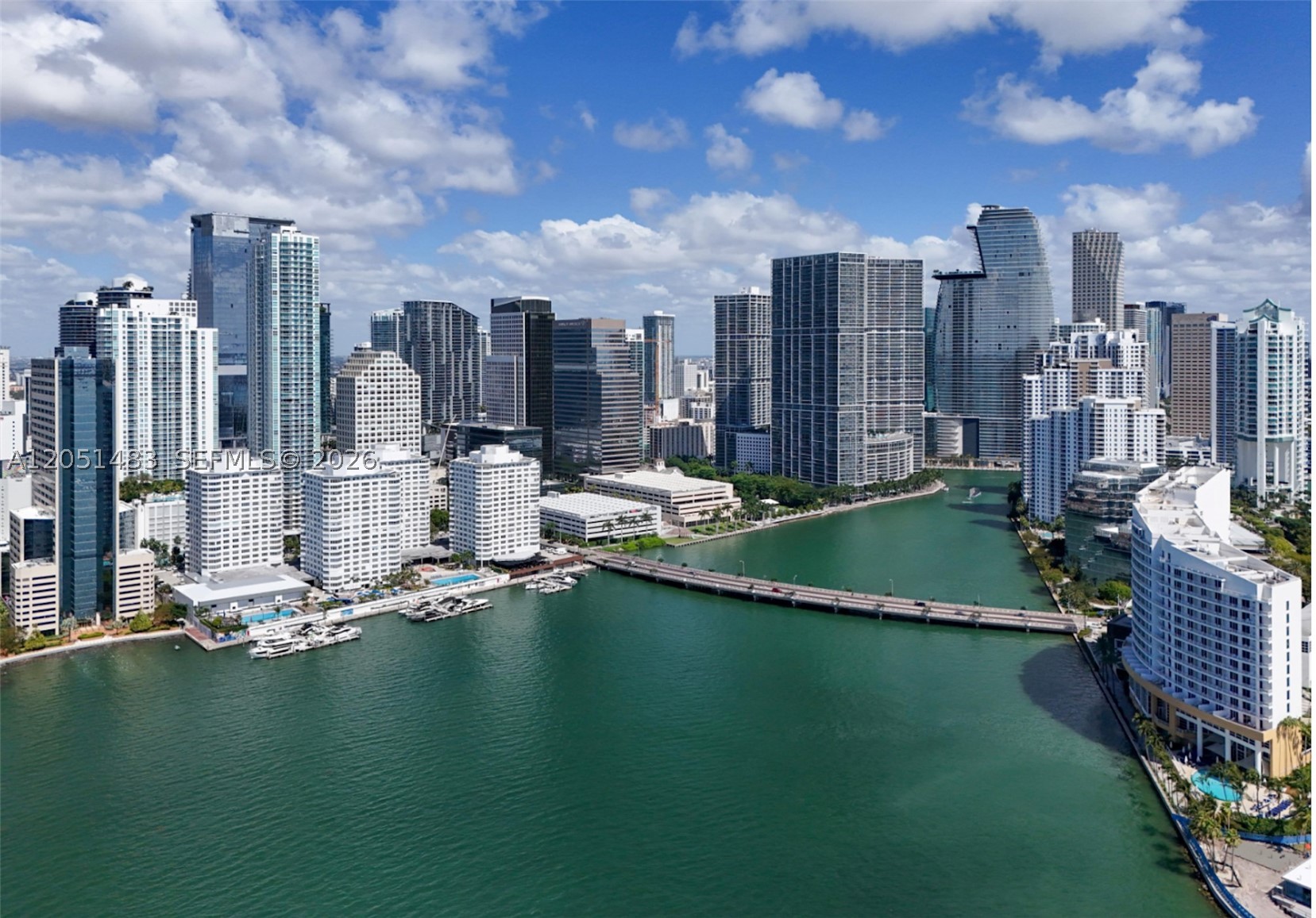 Great location in the heart of Brickell. Best city views from this RENOVATE & FURNISHED studio. OPEN Kitchen, with stainless steel appliances, and laundry on the same floor. Resort-style living includes 2 huge pools, jacuzzi, restaurants, coffee shop/ grocery, beauty salon, dry cleaners. Also 24 hrs security & valet parking. Walking distance to Brickell City Center, restaurants, theater, etc., South Beach & Miami Design District in 10 minutes! WATER & ELECTRICITY are included in the price. 1 covered parking space. Long term rental.