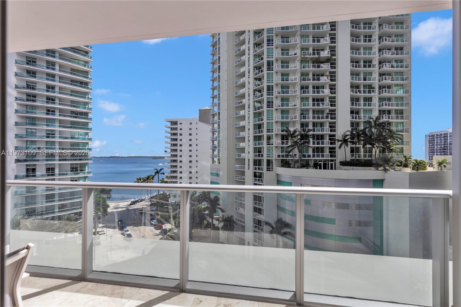 Stylish 1-bedroom, 1-bath apartment featuring spacious his & hers walk-in closets, floor-to-ceiling windows with stunning water views, and 1 assigned parking space. Brickell House offers world-class amenities including a rooftop pool, state-of-the-art fitness center, spa, theatre room, 24-hour concierge, valet parking, and smart-building technology. Perfectly situated in the heart of Brickell, steps from fine dining, shopping, and the financial district, this residence blends luxury living with unmatched convenience. 24 hour notice for showings.