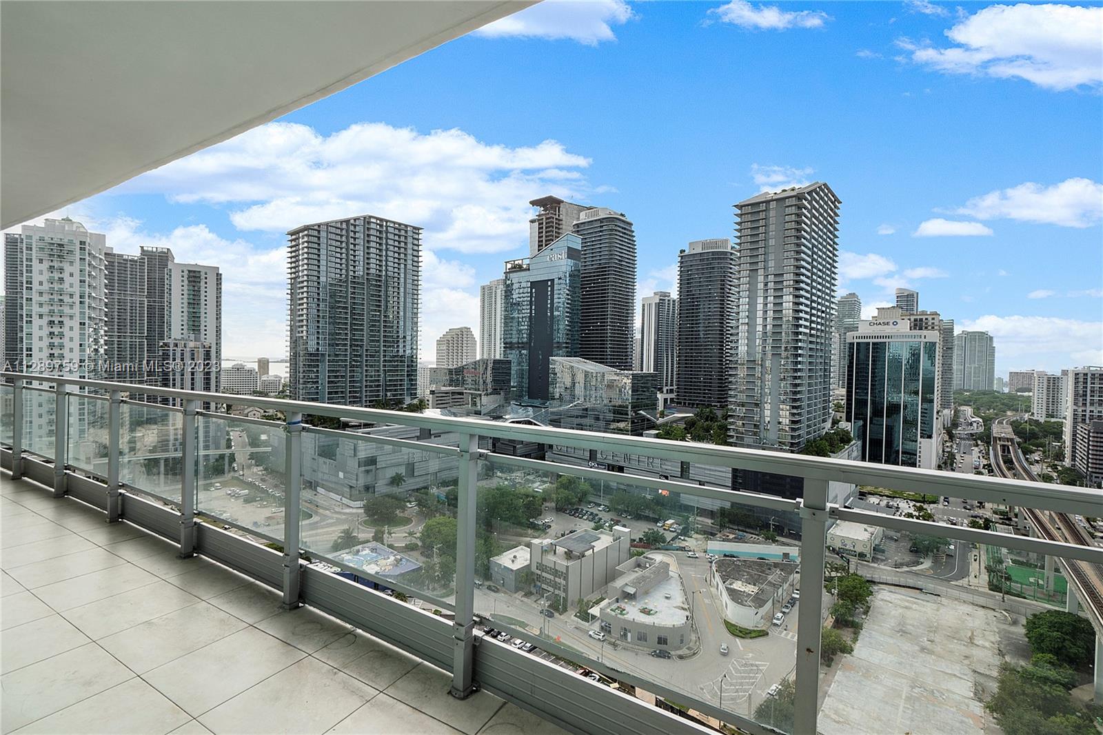 Just Renovated and back on the market with refinished and re-stained bamboo wood floors. New kitchen cabinet doors and hardware! Also new vanity doors! Brand new stove. Freshly painted! Beautiful high rise 2/2 condo unit in one of the most desired buildings in Downtown, Miami! The unit offers a split floor plan with a large balcony, walk-in closet, stunning views of the river, the bay and Brickell City Centre! New pictures coming soon!