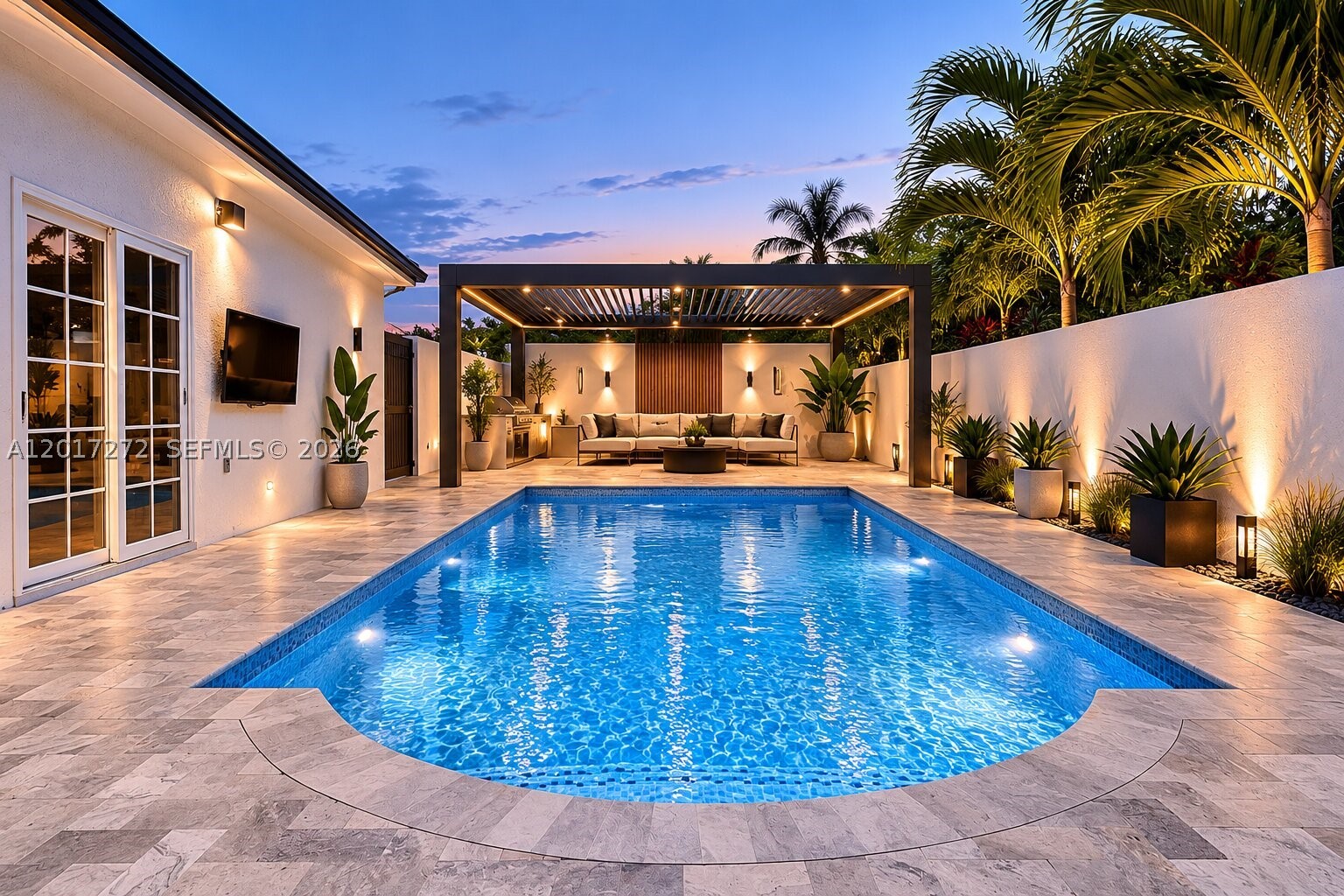 Beautifully renovated corner home in Silver Bluff, one of Miami’s most sought-after neighborhoods. Originally designed as a 4-bedroom, 3-bath residence, this turn-key property has been updated inside and out with a brand-new modern kitchen, new floors, doors, bathrooms, custom closets, appliances, recessed lighting, fixtures, and more. Recent upgrades also include impact windows and doors, a metal roof, HVAC system, and a saltwater pool. Each bedroom offers comfortable space and built-out closets, making the home both stylish and functional. Located just minutes from Brickell, Coconut Grove, and The Roads, this home delivers the perfect mix of location, upgrades, and everyday convenience. Move-in ready and easy to show.