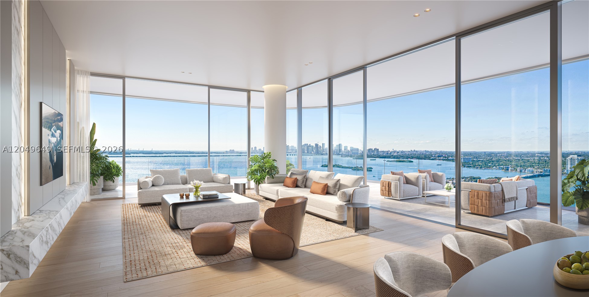 Welcome to the first-ever Pagani Residences in the world. With only 70 bespoke residences, this corner expansive unit has an oversized 270-degree wraparound terrace and stunning water views. Residence comes with private elevator, foyer entrance, 11-ft ceilings, floor to ceiling glass throughout, and 10-ft kitchen islands. Premium Italian Schiffini custom kitchens, Listone Giordano selection of flooring, Gagganeau top chef’s appliance package, customization and unique designs available. Ultra-luxury amenities include rooftop pool, jacuzzi, hot/cold plunge, chef’s station, wellness fitness and spa with incredible views, business center, lounge, social areas, private garage engineered like a private car collectors club, and more.