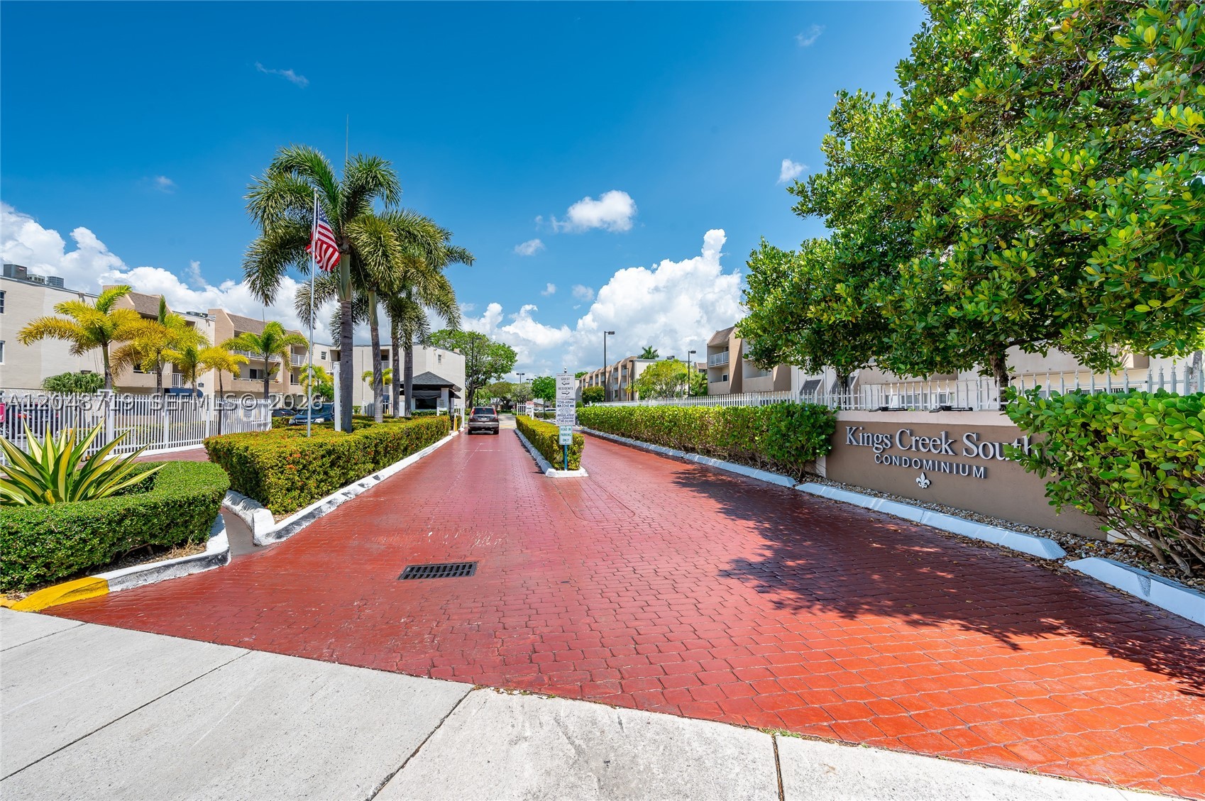 Move-in Ready First Floor Apartment ! Convenience and comfort in a private gated community with resort-style amenities. Nestled in the heart of a vibrant community, this first floor city residence features an exquisite new kitchen with soft touch cabinets, quartz countertop, and new stainless steel appliances. Tile floors throughout, and recessed lighting. This residence has welcoming bedroom with walk-in closet and open baloney. Community provides access to amenities such as tropical swimming pool, clubhouse, barbeque area, fitness center, tennis courts and laundry; everything you need to relax, unwind, and stay active. Onsite security provide peace of mind and introduce guest at the gate. Plenty of parking. Close to great shopping at Dadeland, fine dining, and major highways. You will love coming home !
