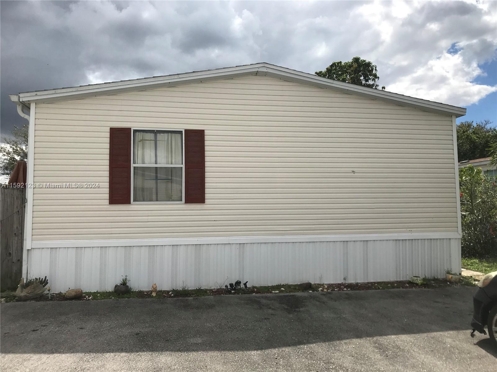 This 3/2 very spacious mobile home has new vinyl flooring, washer and dryer in the unit. Very nice yard, very private entrance. No prior evictions. Rapid Approval! Verifiable proof of income. First month, last month and a security deposit to move in.