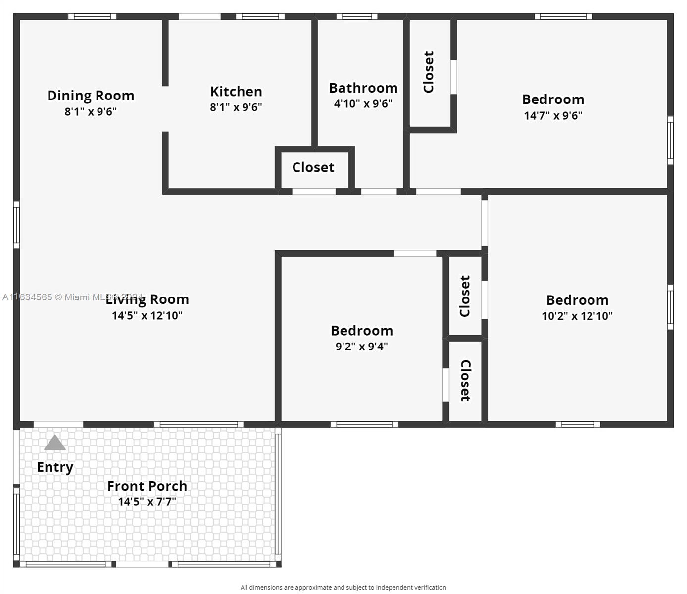PRIORS 1ST ADDN TO BISCAYN - Residential